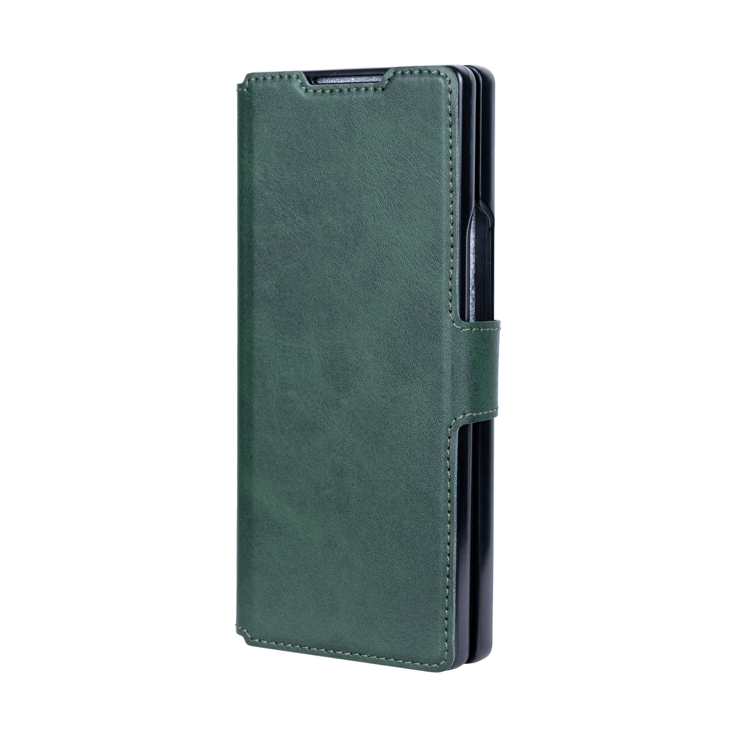 Rixus Wallet Hülle mit Pen Holder für Samsung Galaxy Z Fold5 Green – Bild 4