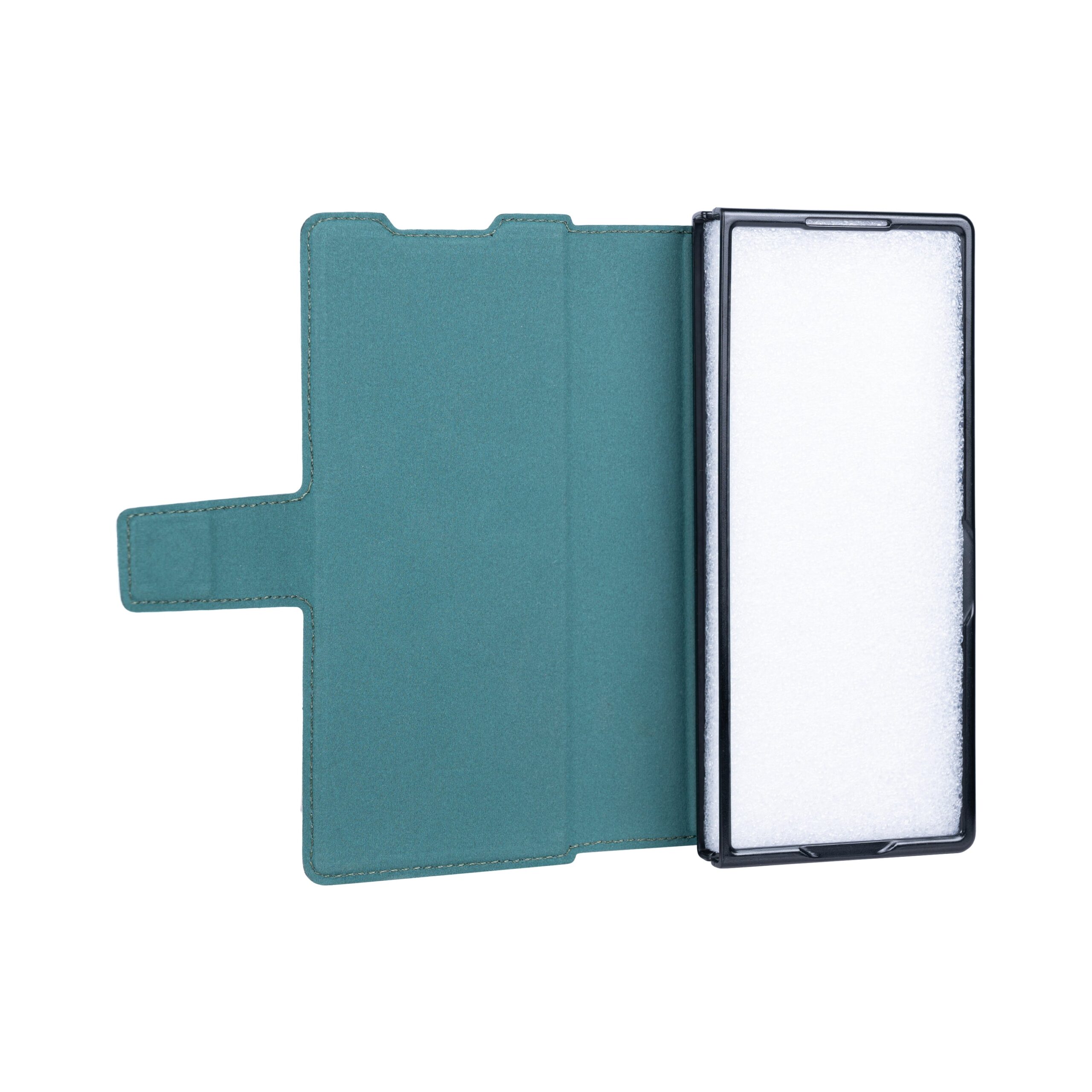 Rixus Wallet Hülle mit Pen Holder für Samsung Galaxy Z Fold5 Green – Bild 5