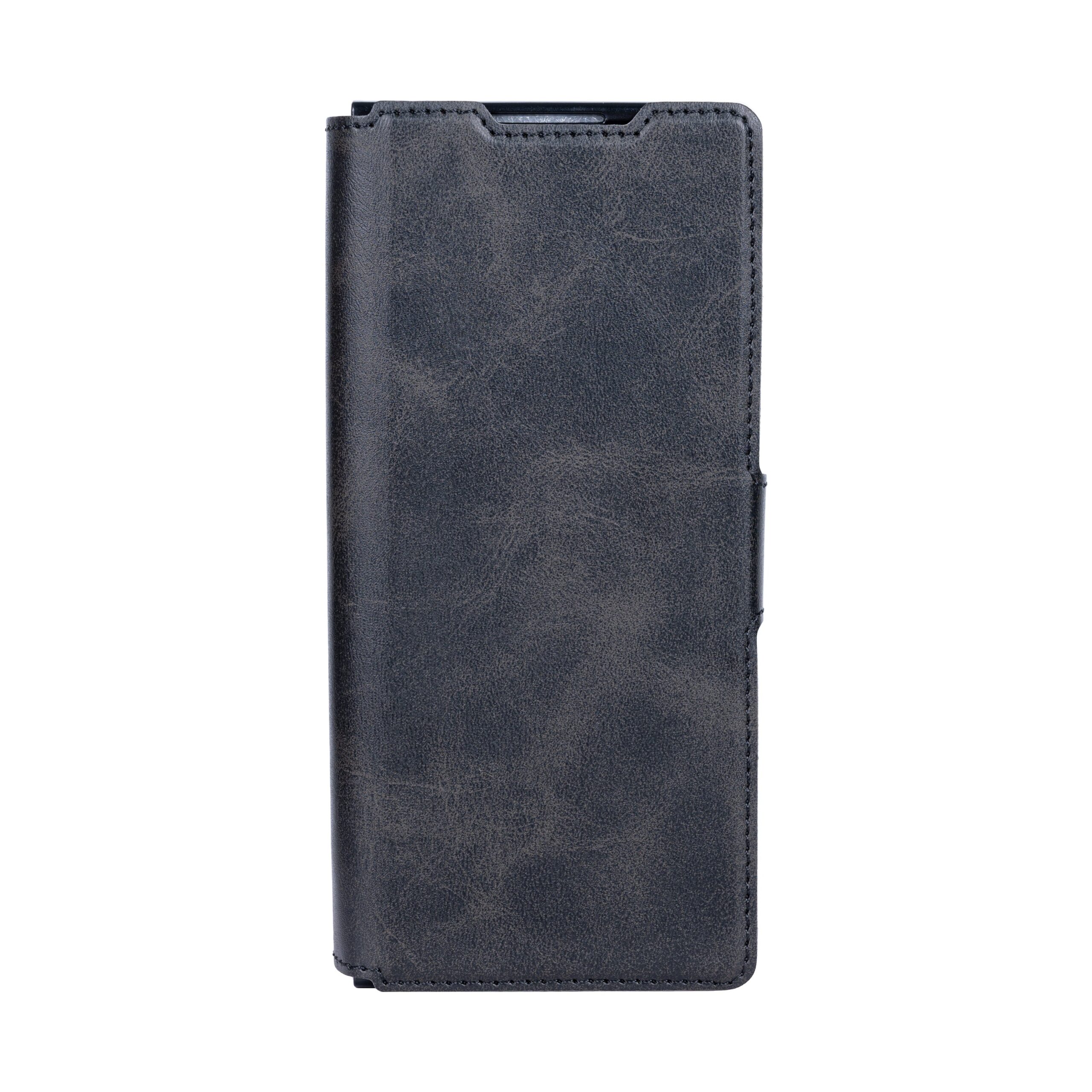 Rixus Wallet Hülle mit Pen Holder für Samsung Galaxy Z Fold4 Black