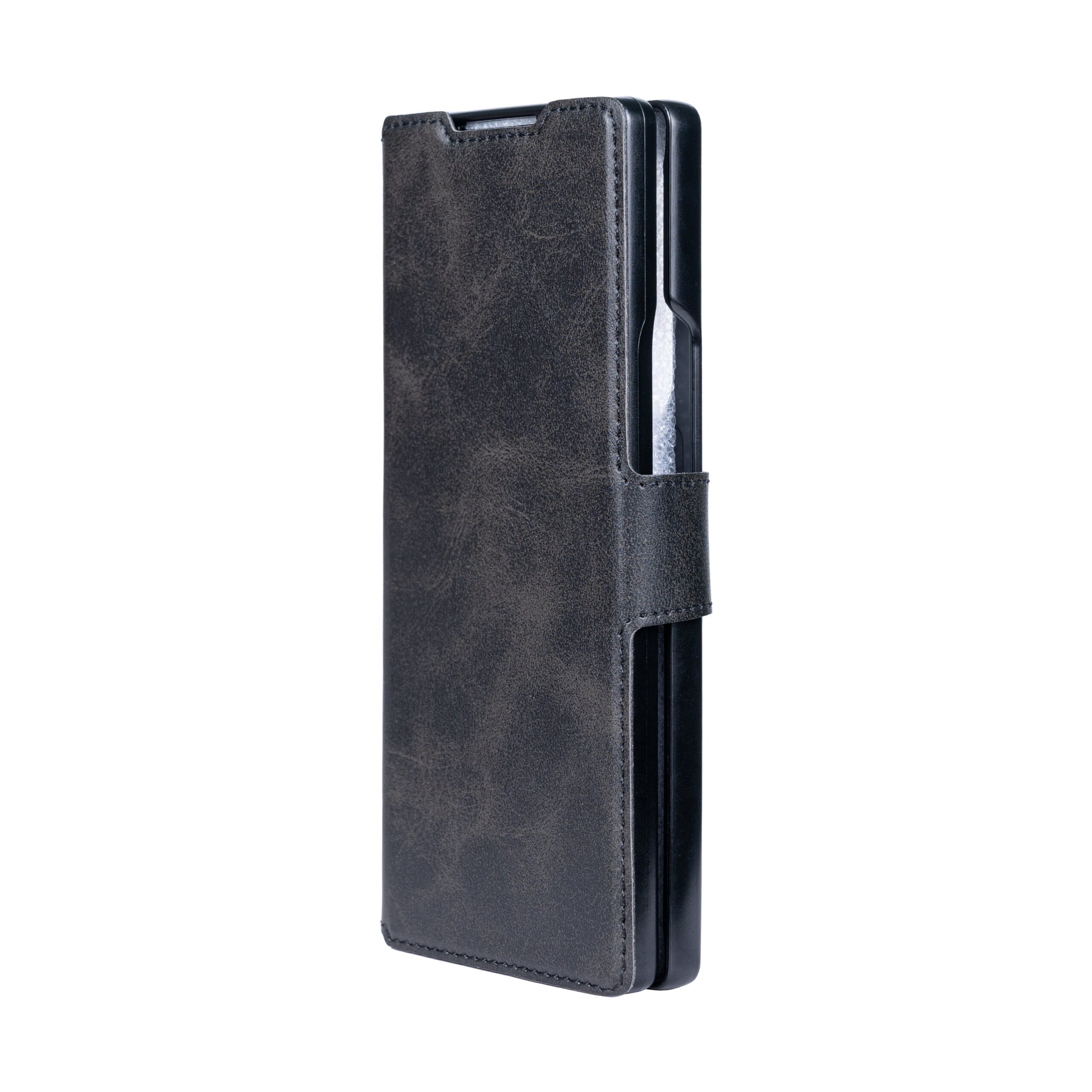 Rixus Wallet Hülle mit Pen Holder für Samsung Galaxy Z Fold4 Black – Bild 4