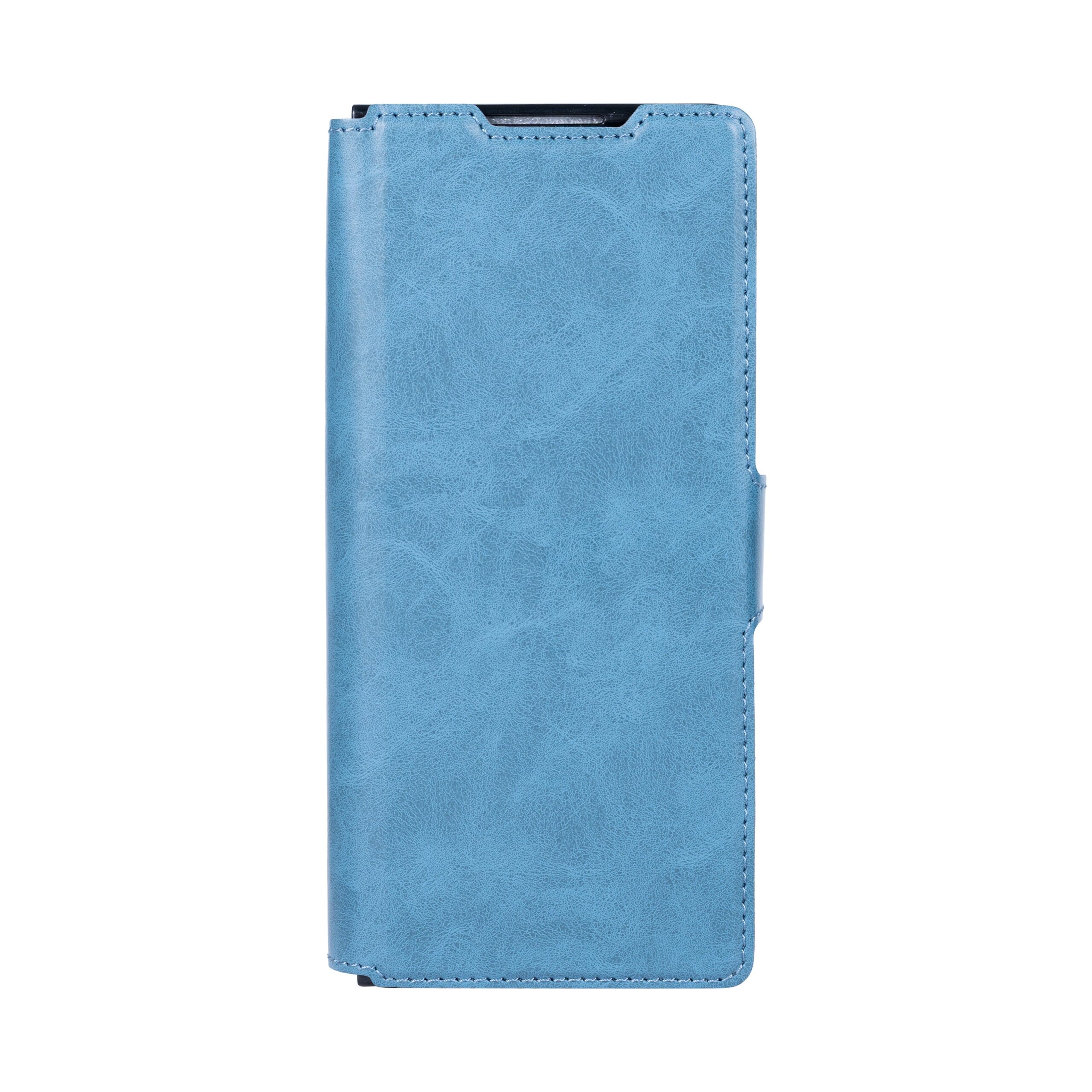 Rixus Wallet Hülle mit Pen Holder für Samsung Galaxy Z Fold4 Sierra Blue