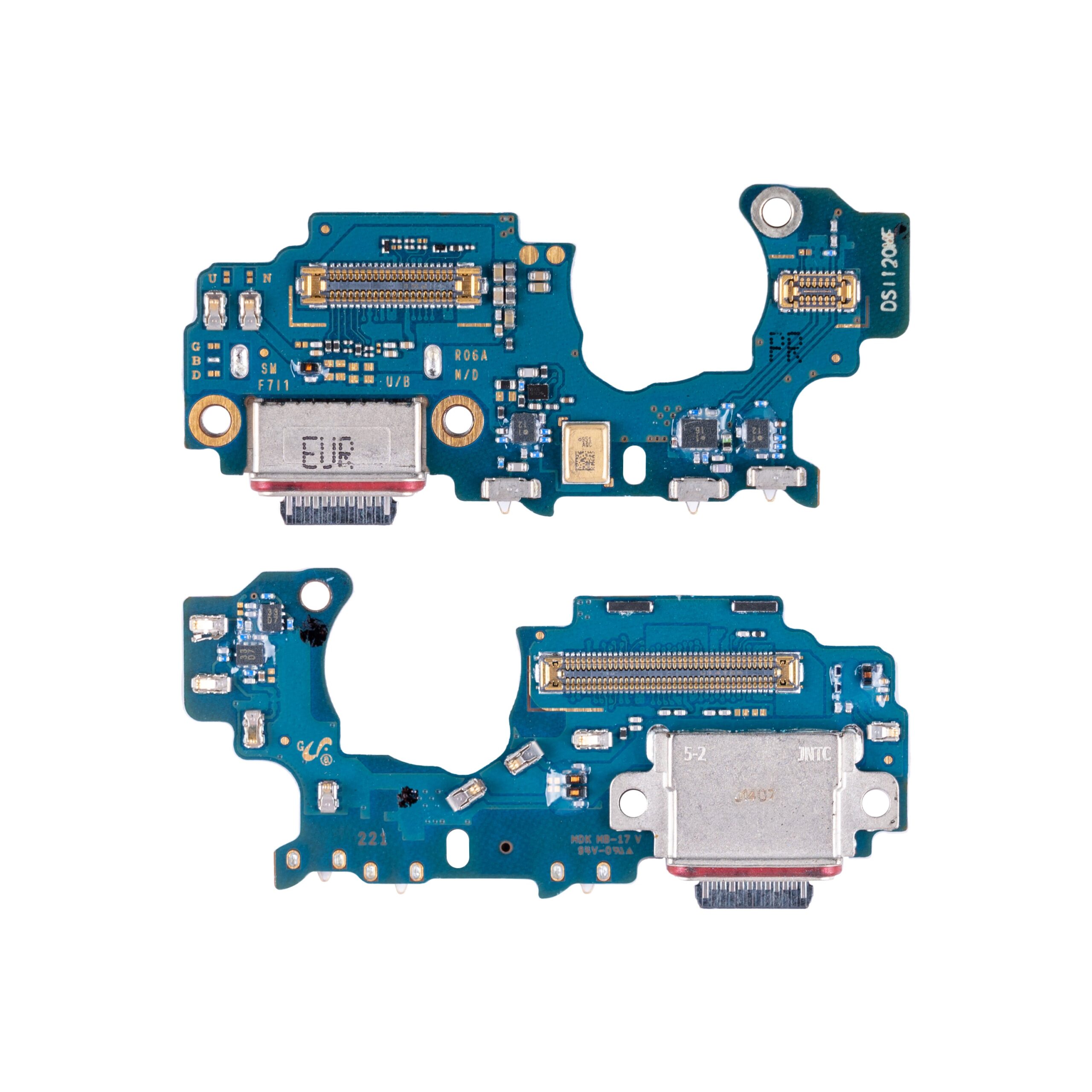 OEM Ladebuchse Ladeplatine Flex für Samsung Galaxy Z/Fold/Flip + Tab Serie - Modell: Galaxy Z Flip4 5G F721B - Ausführung: Ladeplatine – Bild 100