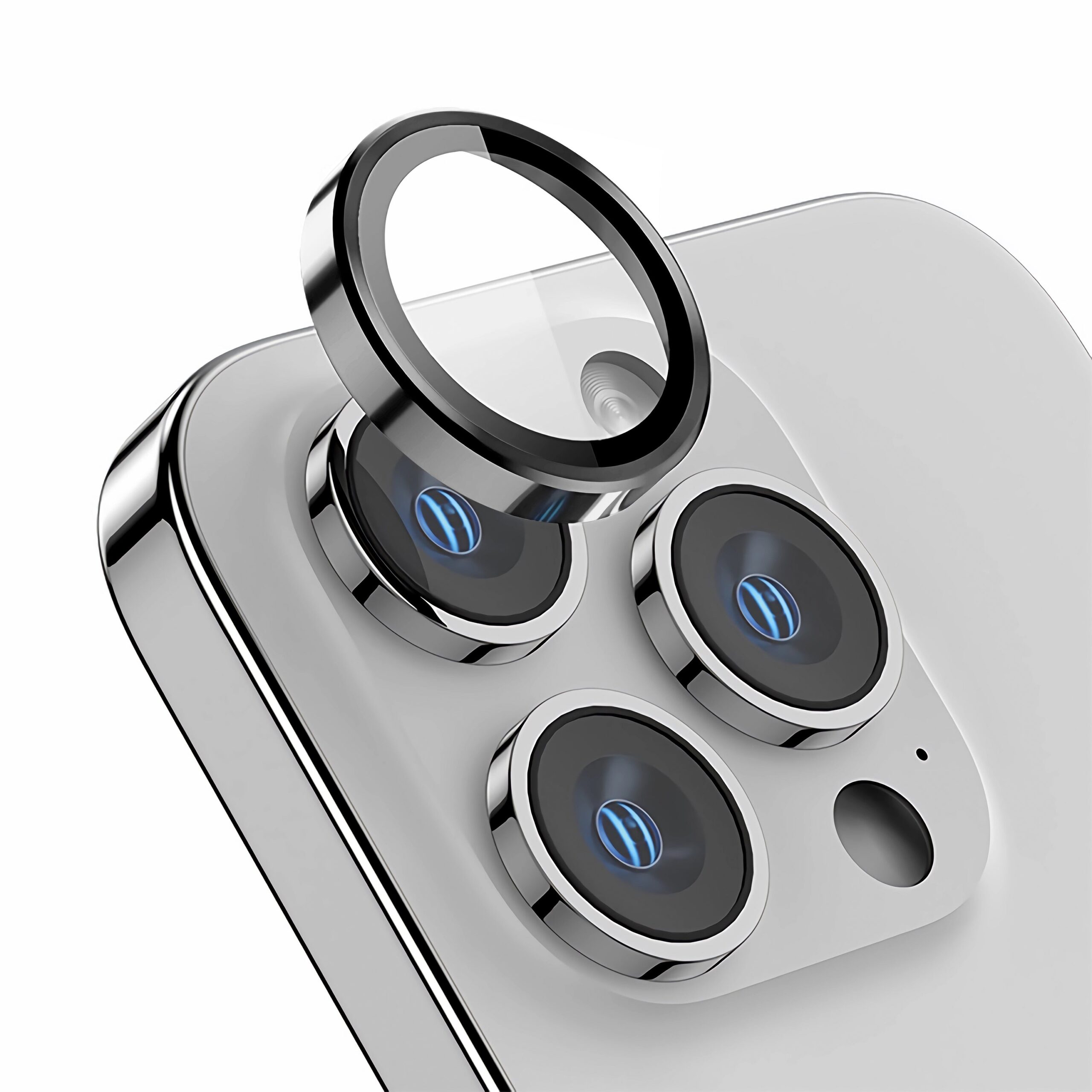 Rixus Metal Shield Kamera Panzerglas für Apple iPhone 16, 16 Plus, 17 Pink – Bild 3