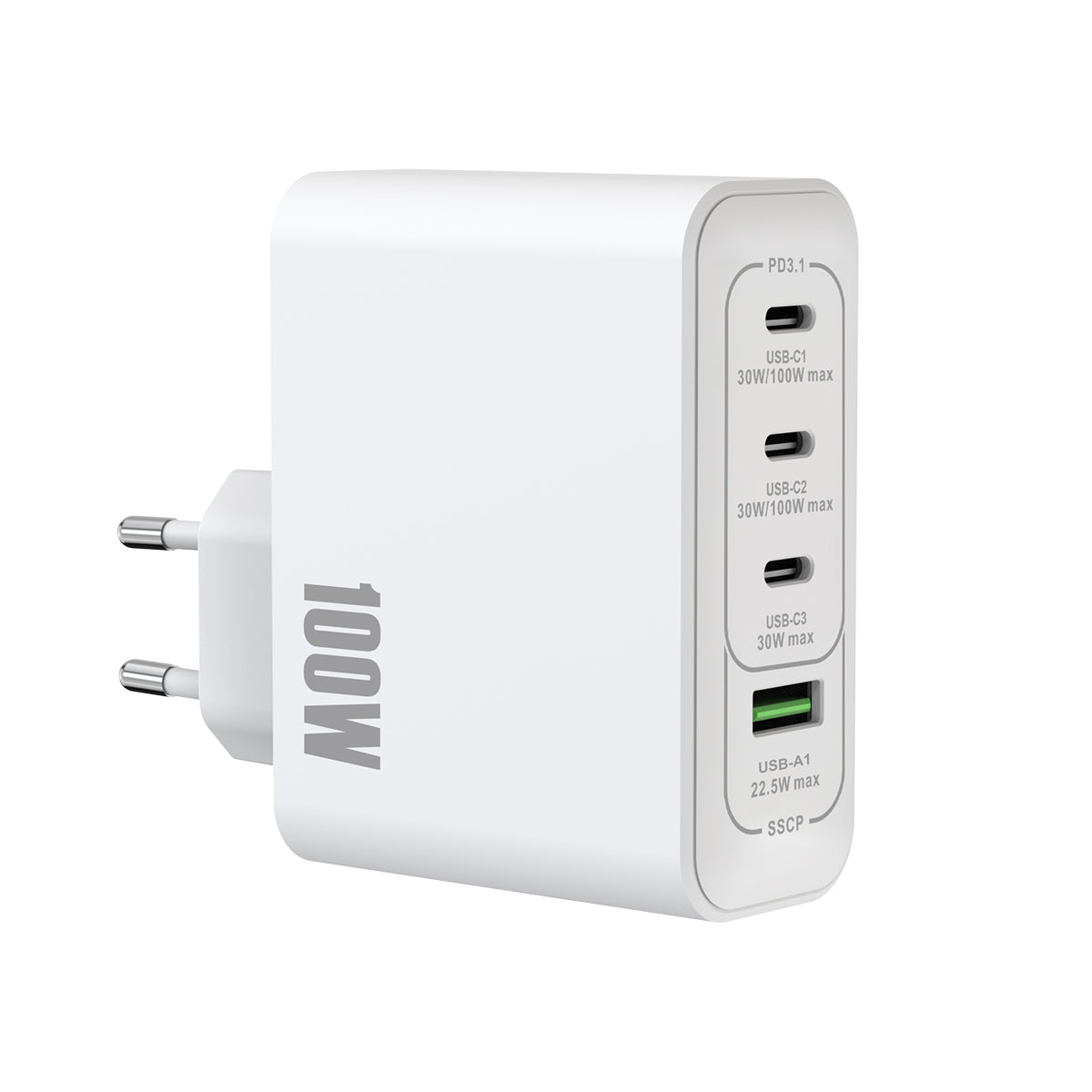 Rixus RXHC100 GaN Netzteil 100W White