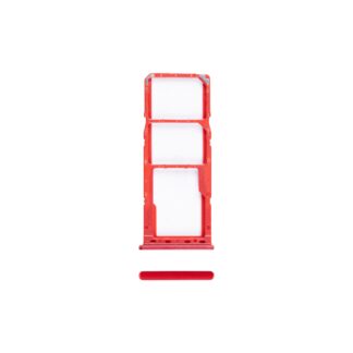 Samsung Galaxy A12 Nacho A127F SIM-Kartenhalter Red OEM