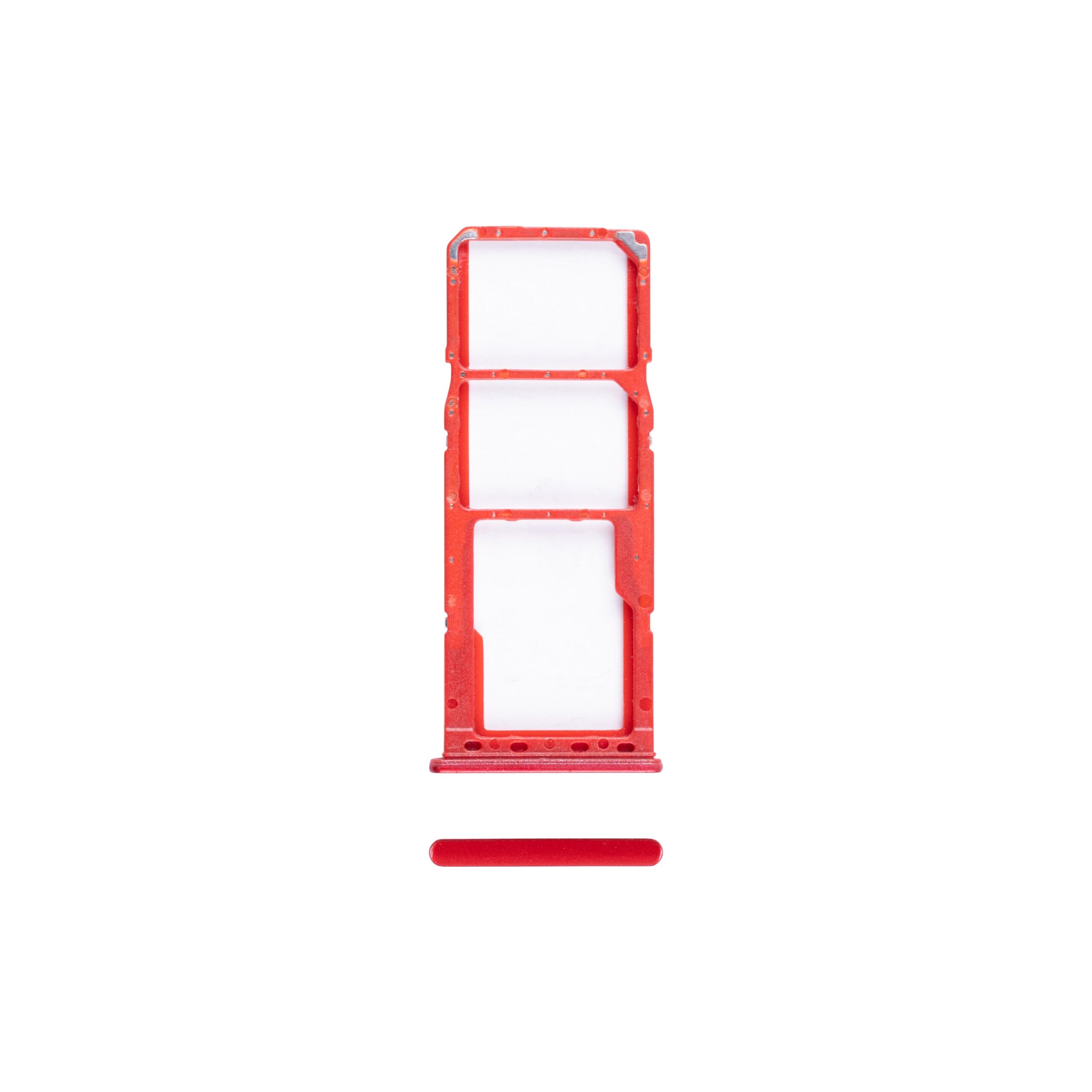Samsung Galaxy A12 Nacho A127F SIM-Kartenhalter Red OEM