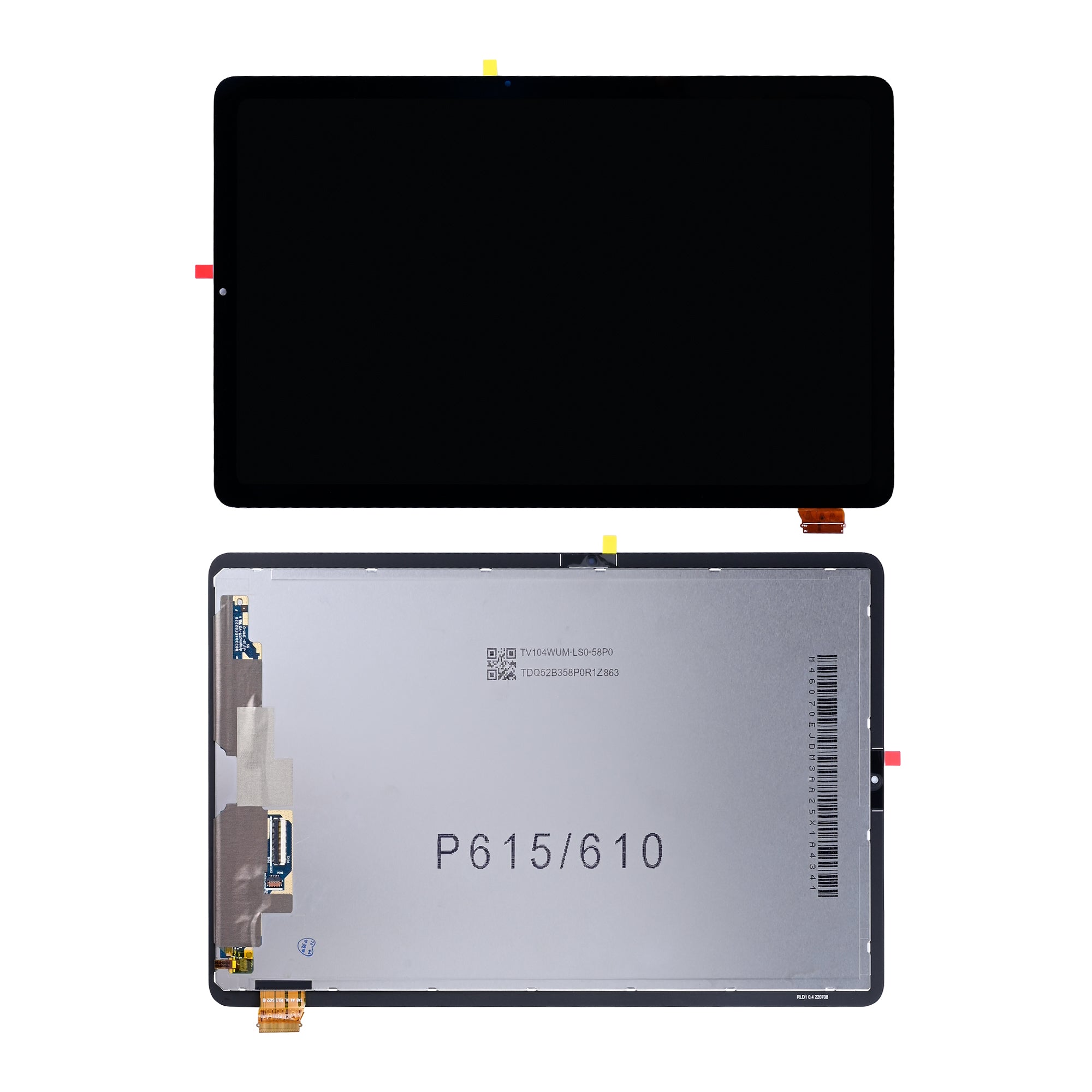 Samsung Galaxy Tab S6 Lite (2024) P620/P625 OEM Display ohne Rahmen Schwarz – Bild 4