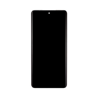 Motorola Edge 40 Display und Touchscreen-Digitizer ohne Rahmen Black Service Pack