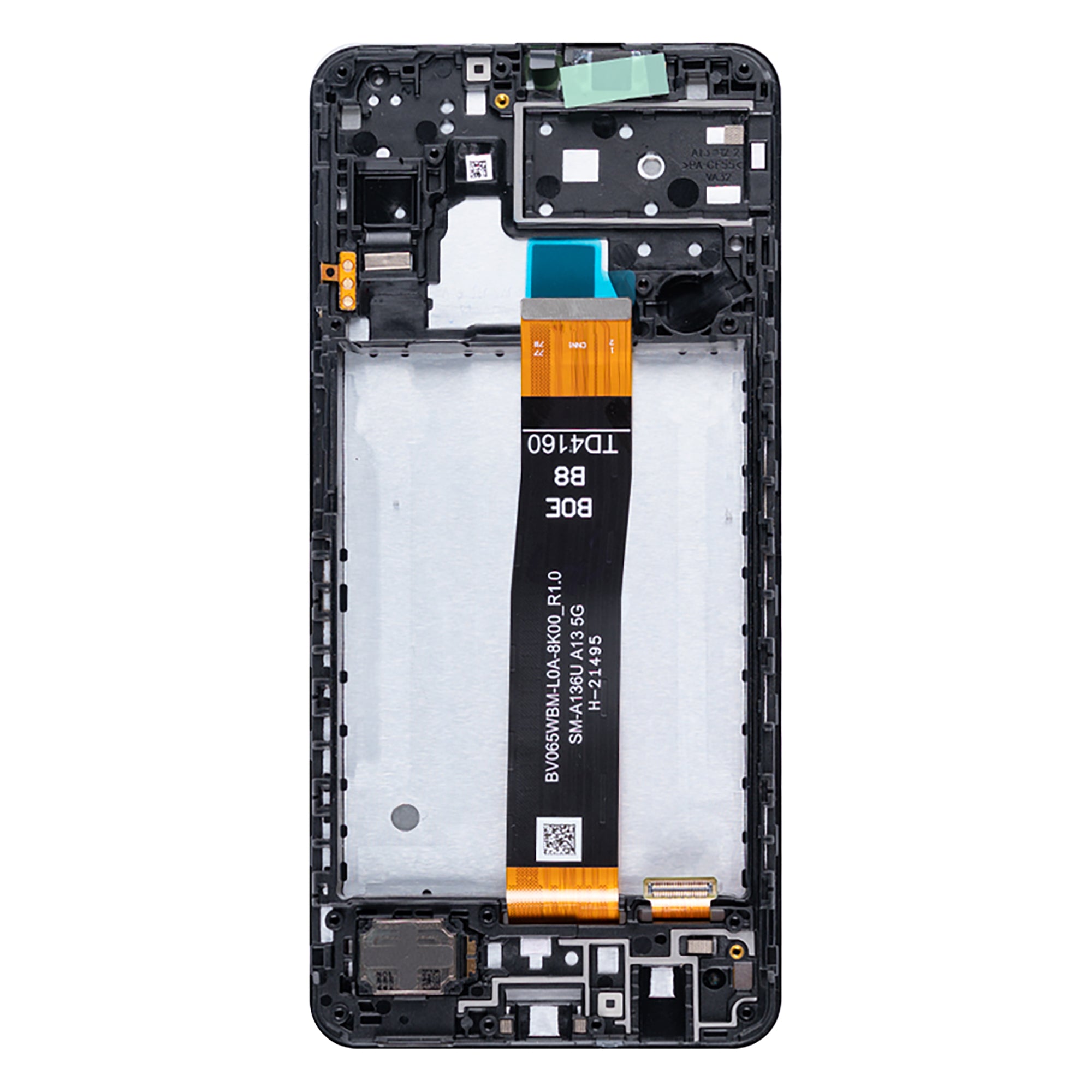 Original OEM Display für Samsung Galaxy A14 A145F mit Rahmen Black – Bild 2