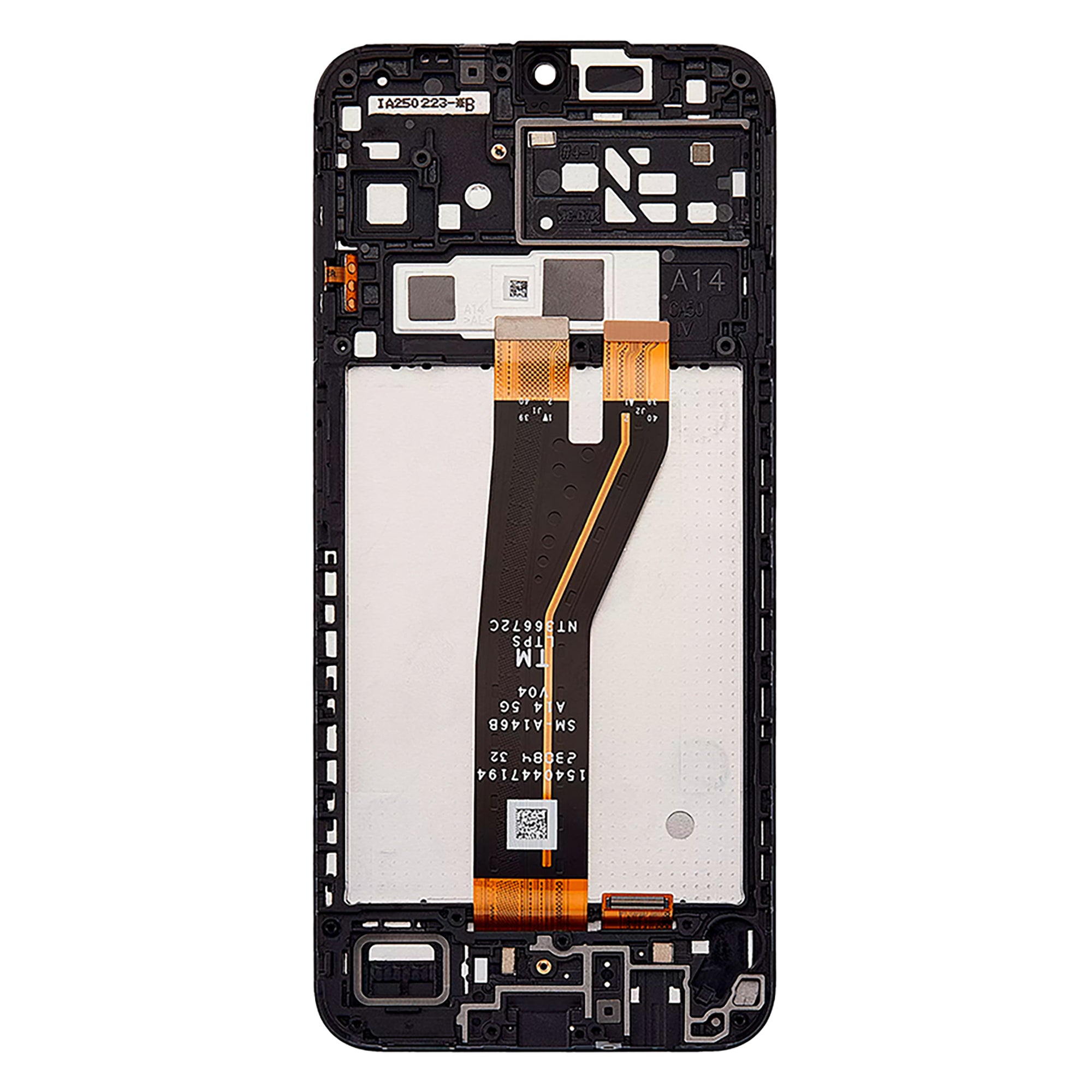 Samsung Galaxy A14 5G A146B Display und Touchscreen-Digitizer mit Rahmen Black aufbereitet – Bild 2