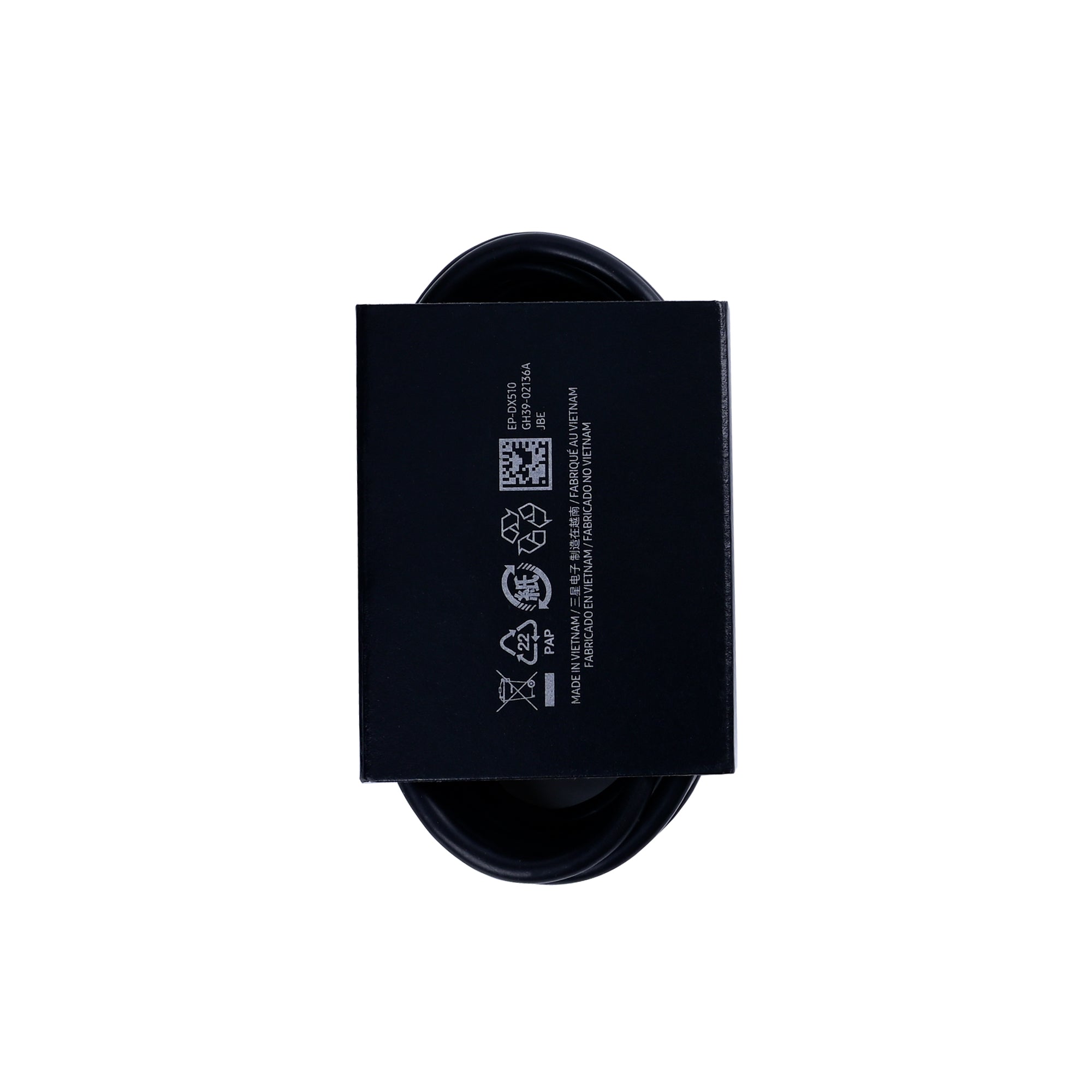 Samsung EP-DX510JBE USB-C To USB-C Datenkabel 5A 180cm Black Original Bulk
