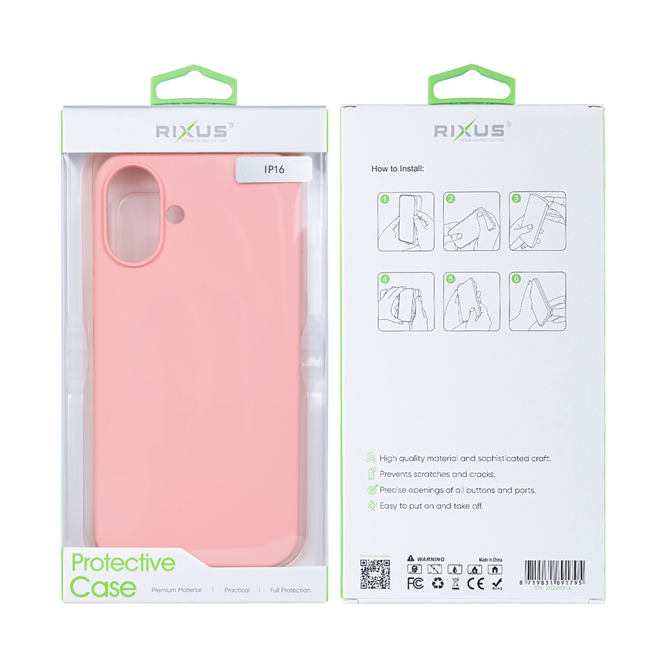 Rixus Soft TPU Hülle für iPhone 15 16 17 Modell & Farbe – Bild 157