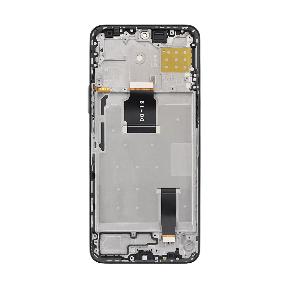 Huawei Honor X8a Display und Touchscreen-Digitizer mit Rahmen Midnight Black OEM – Bild 3