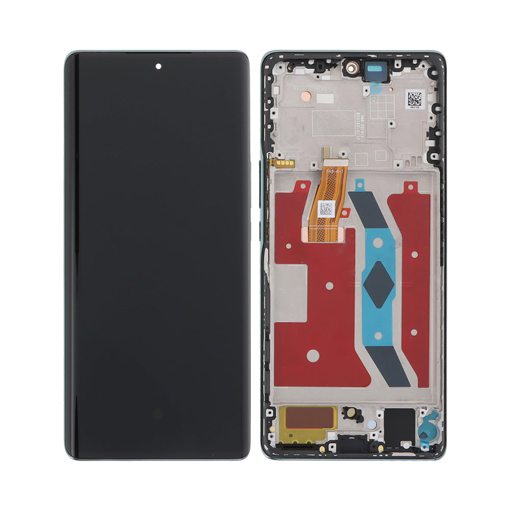 OEM Display für Huawei Honor Magic5 Lite, Honor X9a mit Rahmen Grün – Bild 4