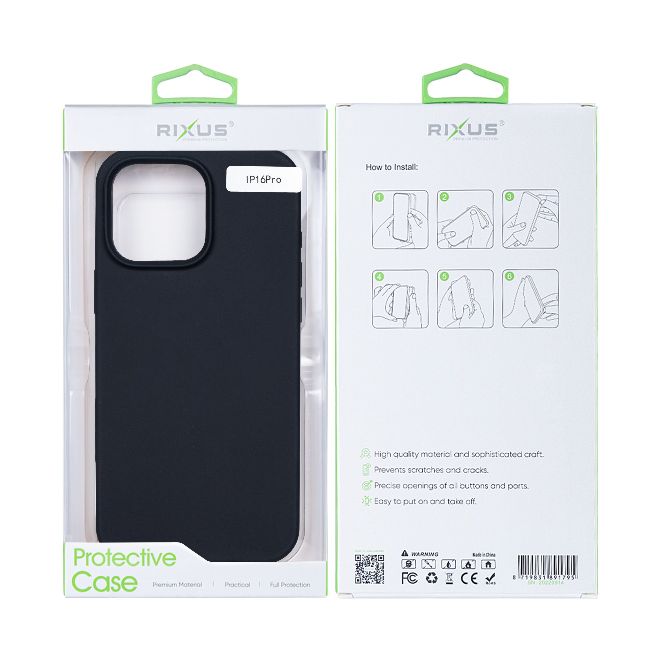 Rixus Soft TPU Hülle für iPhone 15 16 17 Modell & Farbe – Bild 133