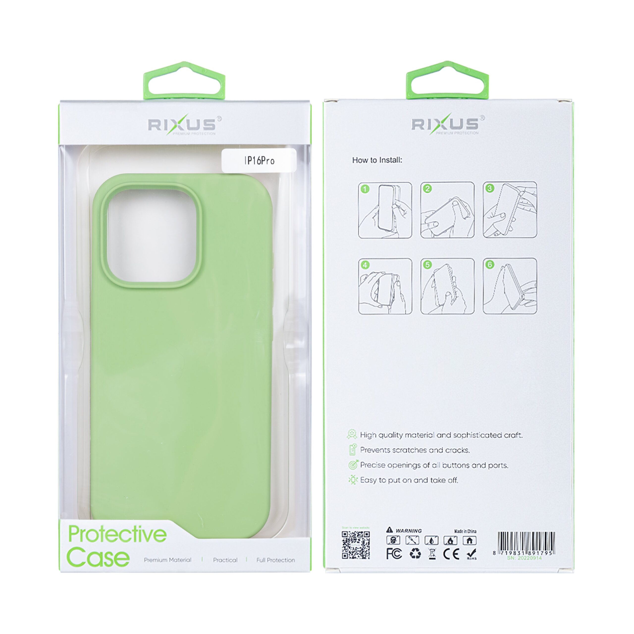 Rixus Soft TPU Hülle für iPhone 15 16 17 Modell & Farbe – Bild 115