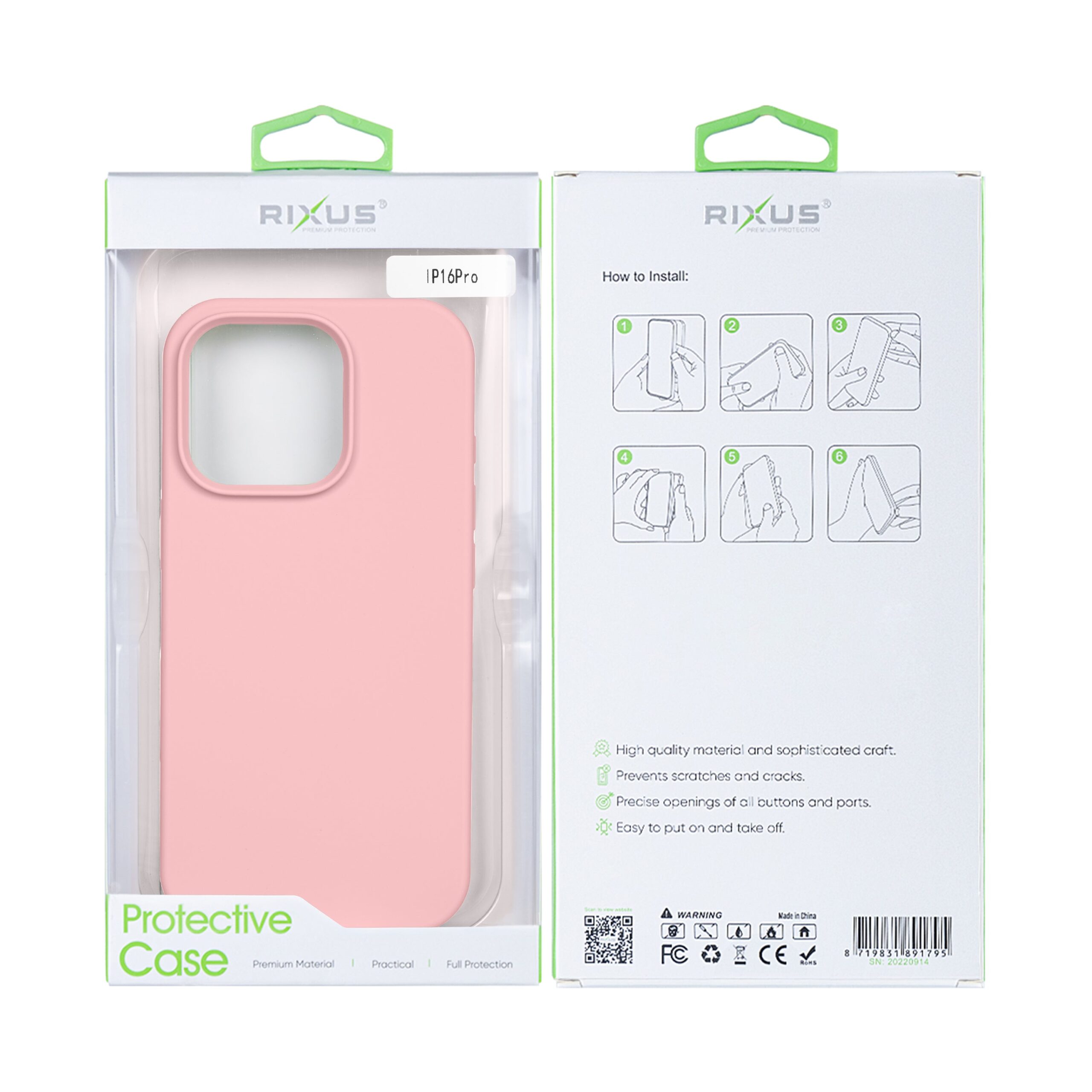 Rixus Soft TPU MagSafe Hülle für iPhone 15 16 17 Modell & Farbe – Bild 186