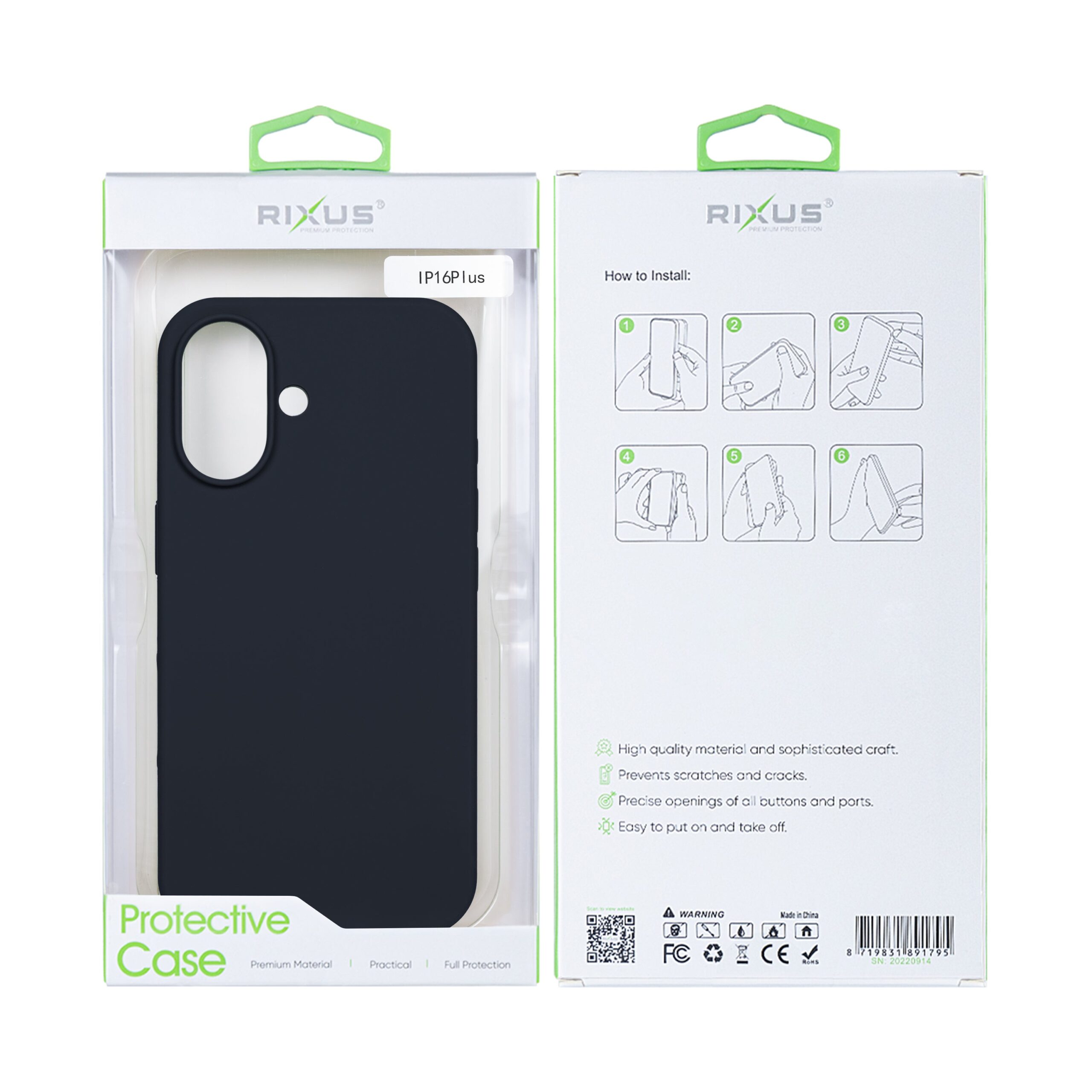 Rixus Soft TPU MagSafe Hülle für iPhone 15 16 17 Modell & Farbe – Bild 171
