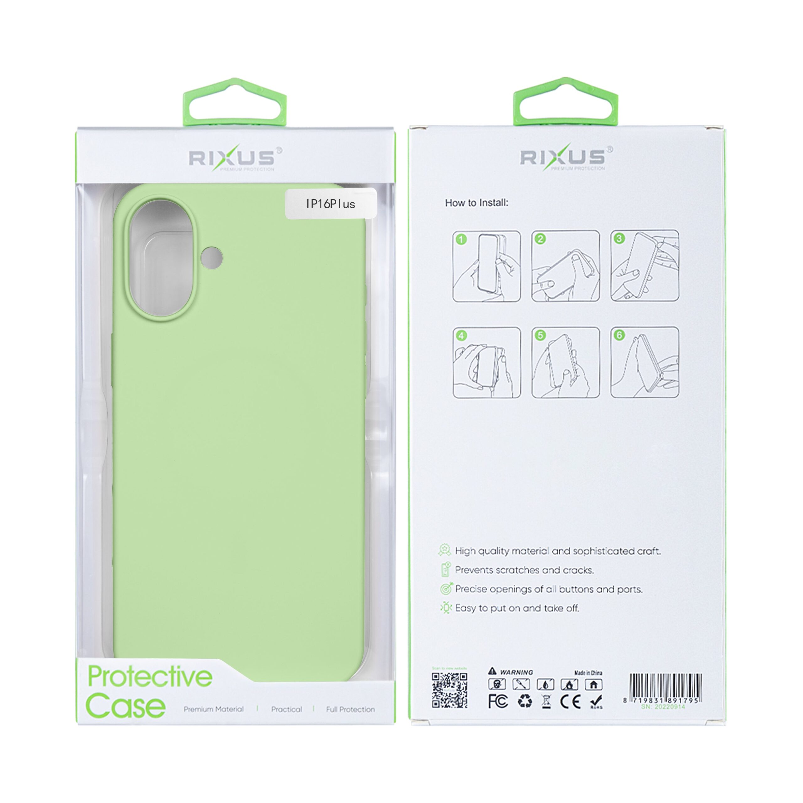 Rixus Soft TPU MagSafe Hülle für iPhone 15 16 17 Modell & Farbe – Bild 156