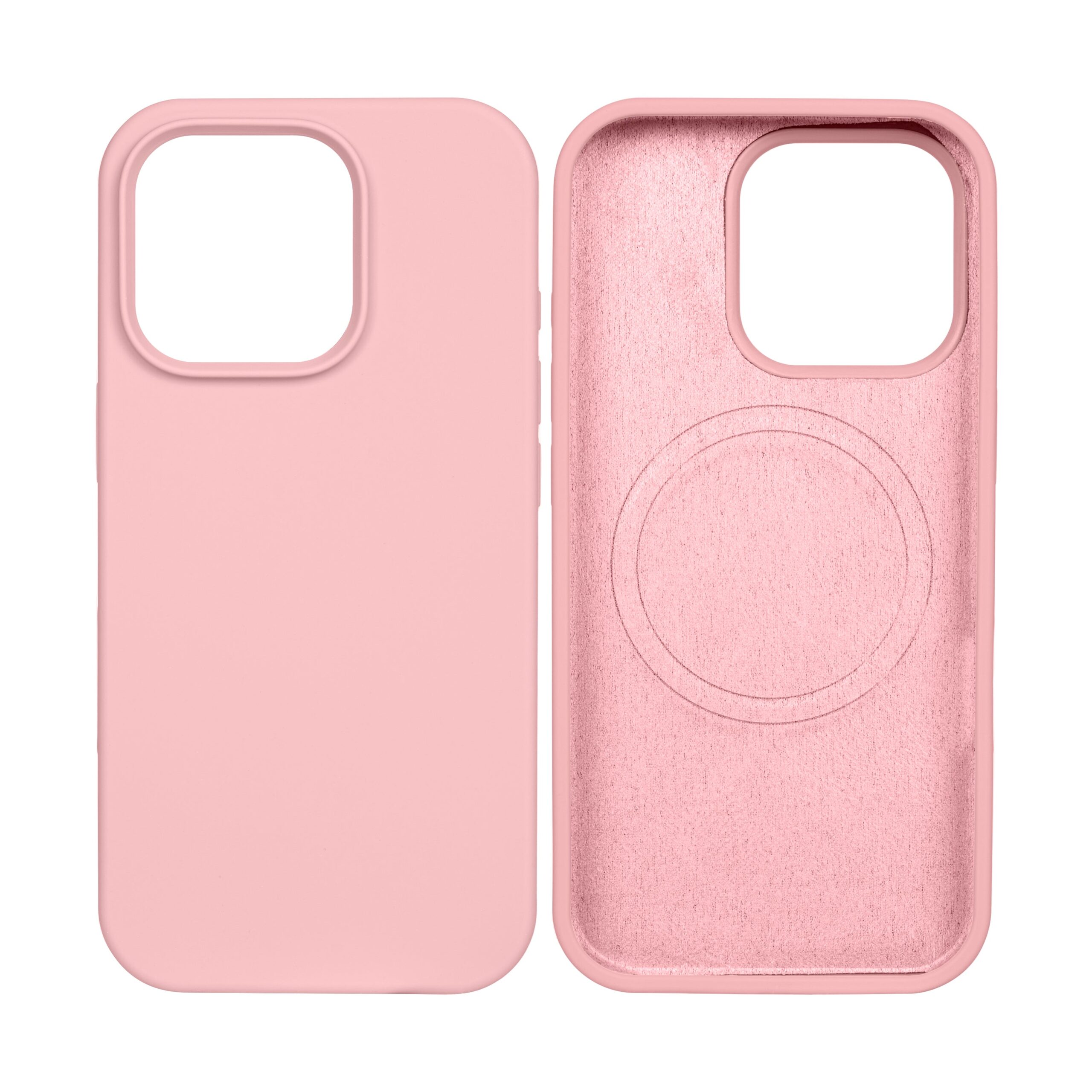 Rixus Soft TPU Handyhülle mit MagSafe kompatibel für Apple iPhone 16 Pro Max Pink – Bild 3