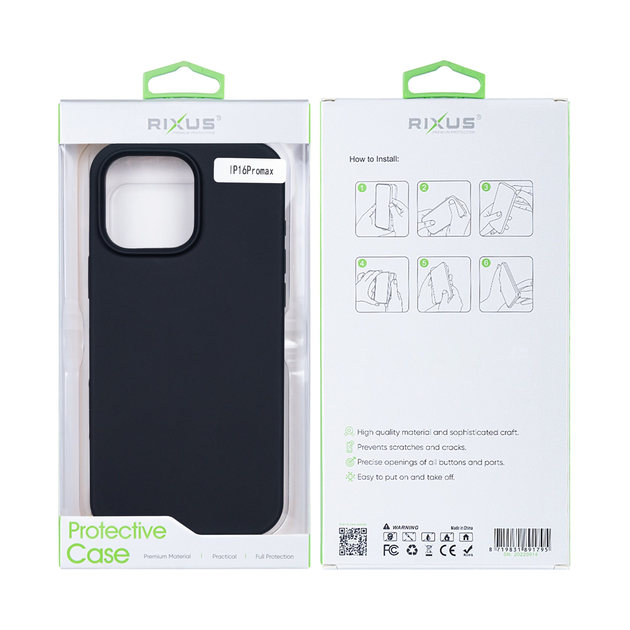 Rixus Soft TPU MagSafe Hülle für iPhone 15 16 17 Modell & Farbe – Bild 151