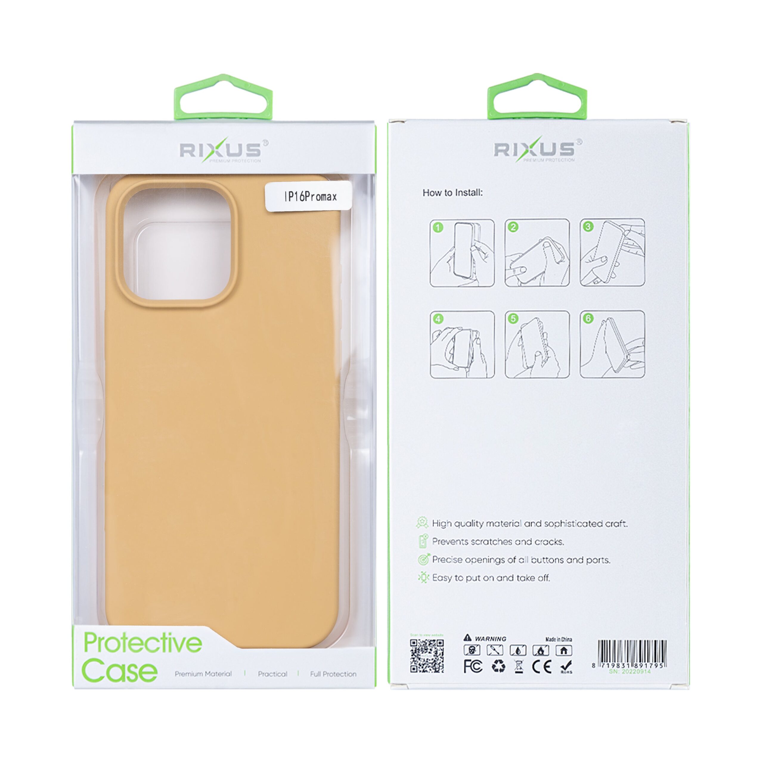 Rixus Soft TPU MagSafe Hülle für iPhone 15 16 17 Modell & Farbe – Bild 141