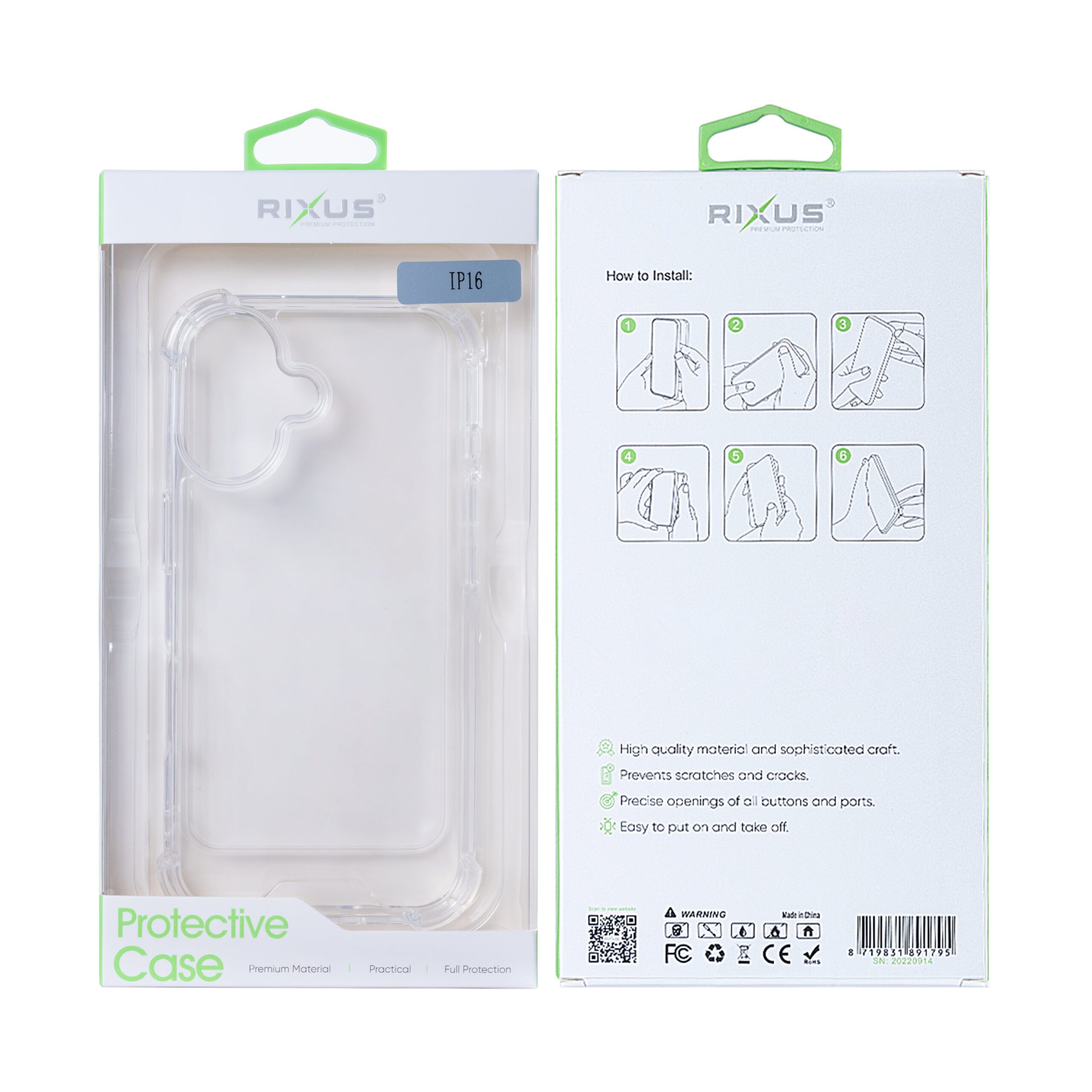 Rixus Anti-Burst Hülle für iPhone 15 16 17 Modell & Farbe – Bild 45