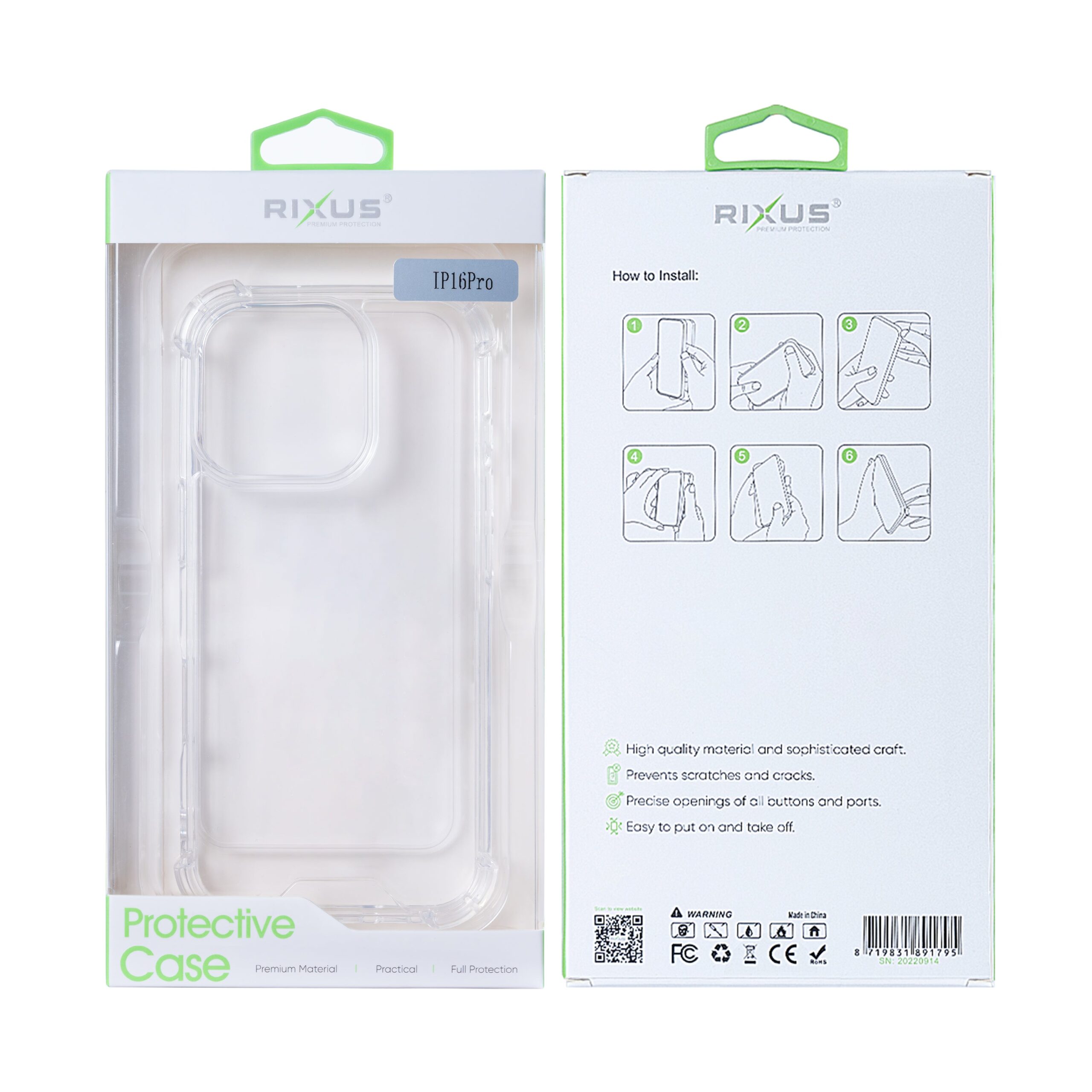 Rixus Anti-Burst Hülle für iPhone 15 16 17 Modell & Farbe – Bild 40