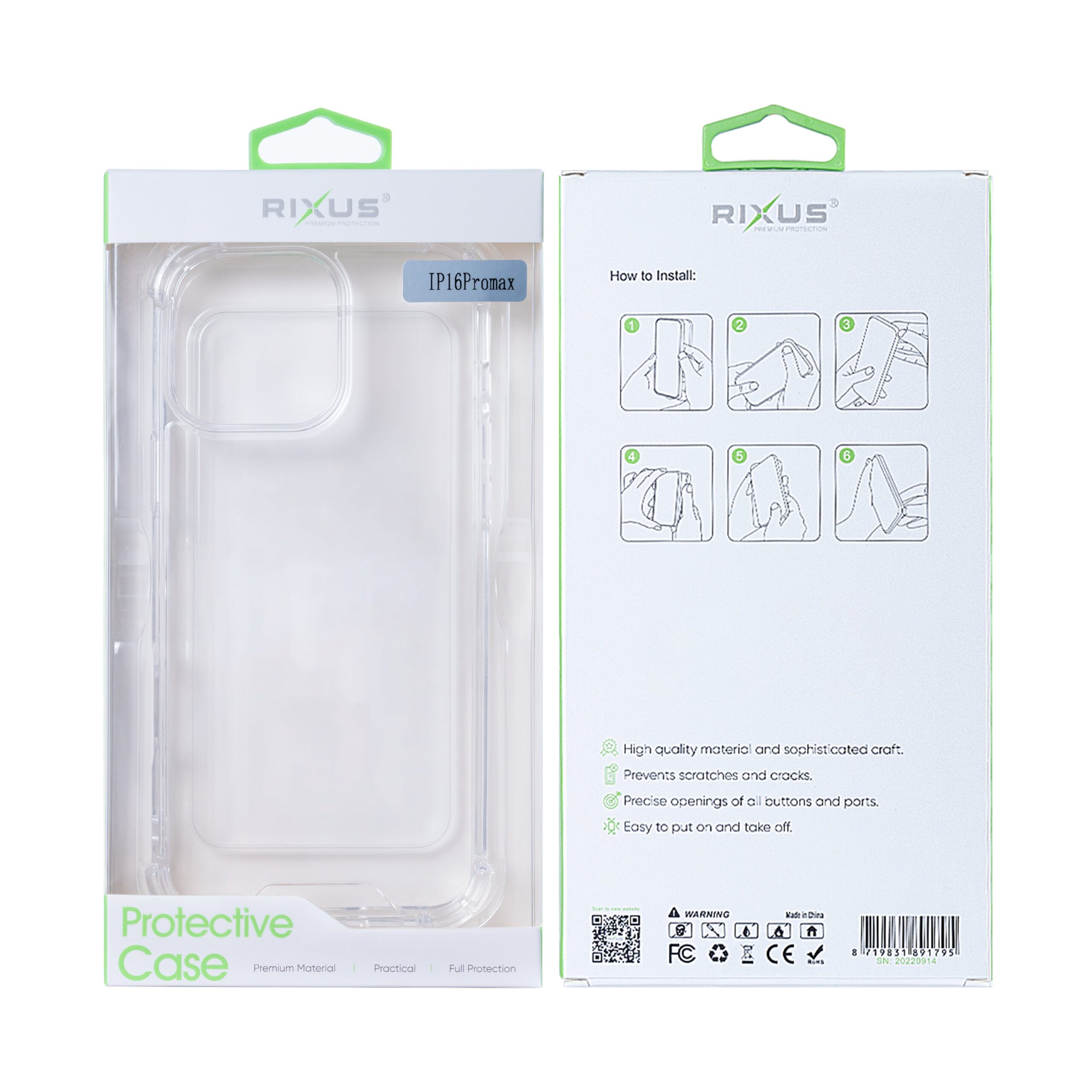 Rixus Anti-Burst Hülle für iPhone 15 16 17 Modell & Farbe – Bild 35