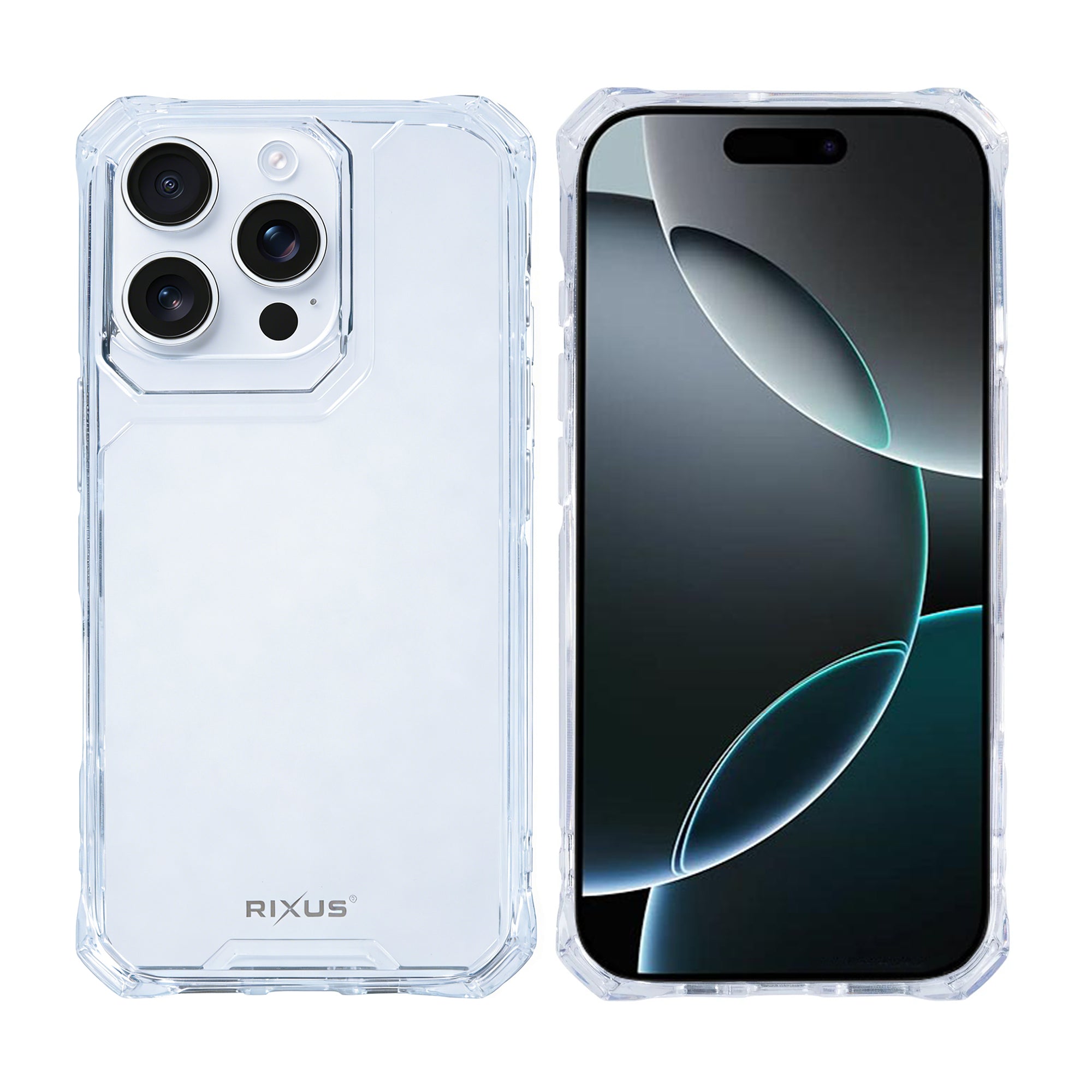 Rixus Armor-X Anti Shock Hülle für Apple iPhone 16 Pro Transparent – Bild 3