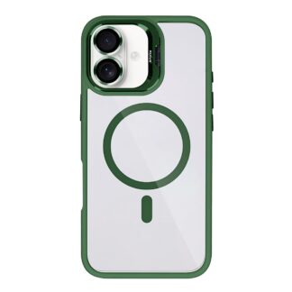 Rixus Classic 03 MagSafe Hülle für iPhone 15 16 17 Modell & Farbe - Modell: iPhone 16 - Farbe: Dark Green (Grün)