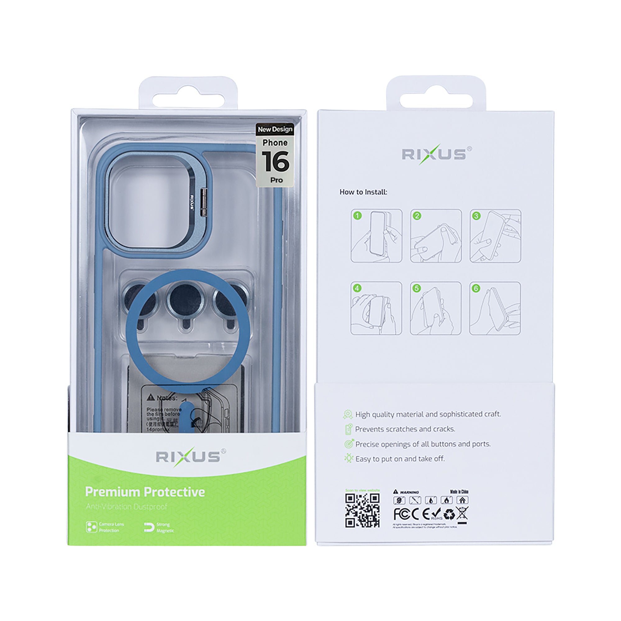 Rixus Classic 03 MagSafe Hülle für iPhone 15 16 17 Modell & Farbe – Bild 275