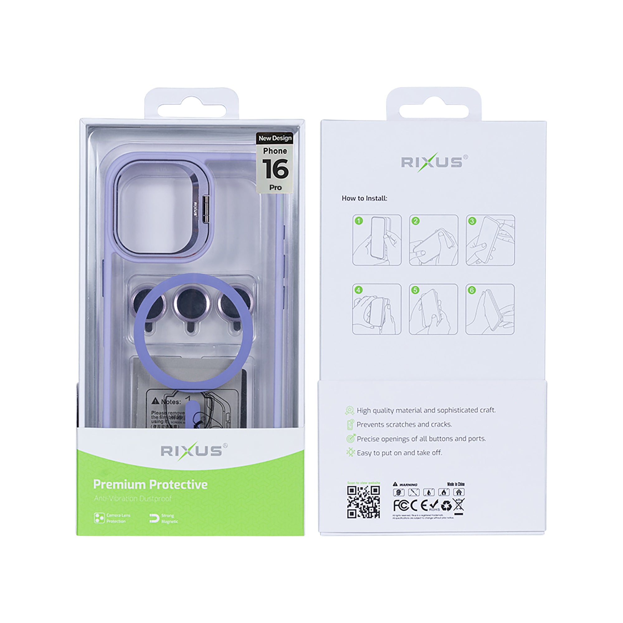 Rixus Classic 03 MagSafe Hülle für iPhone 15 16 17 Modell & Farbe – Bild 269