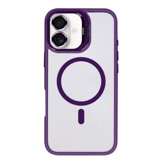 Rixus Classic 03 MagSafe Hülle für iPhone 15 16 17 Modell & Farbe - Modell: iPhone 16 Plus - Farbe: Deep Purple (Violett)