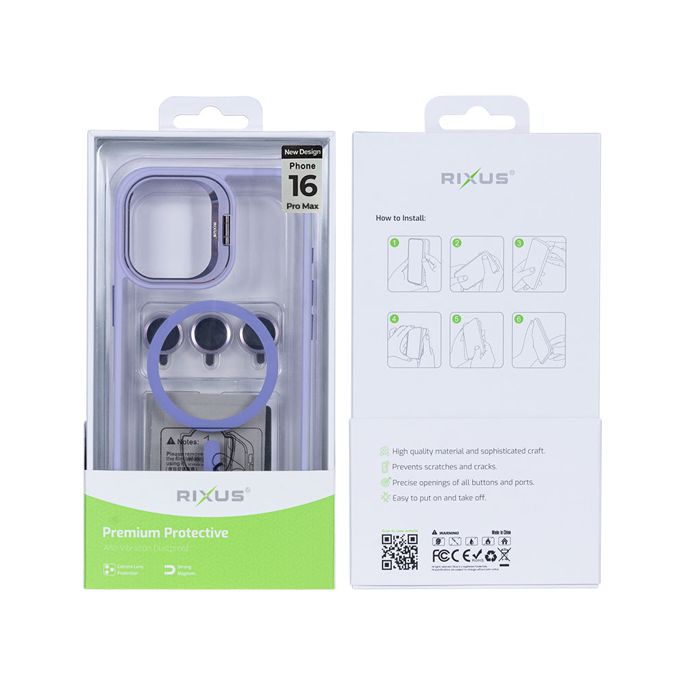 Rixus Classic 03 MagSafe Hülle für iPhone 15 16 17 Modell & Farbe – Bild 383