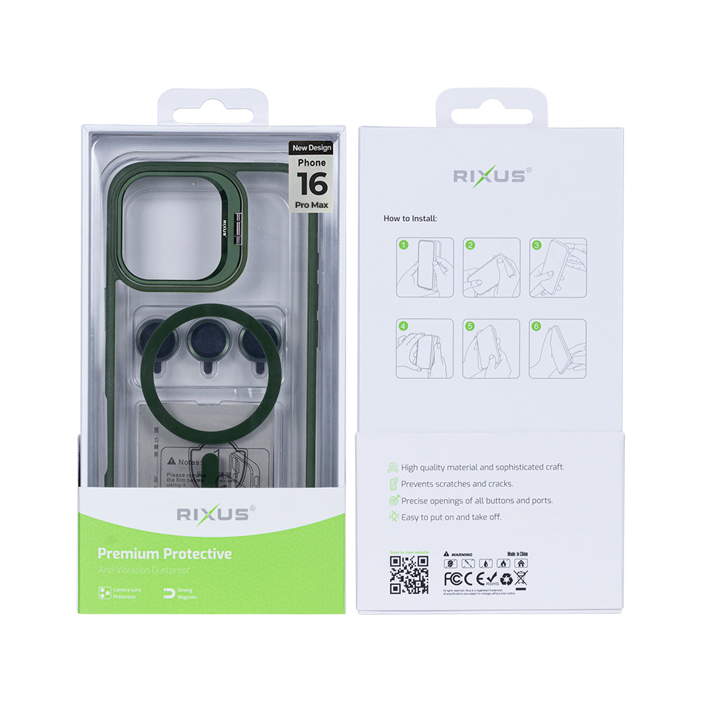 Rixus Classic 03 MagSafe Hülle für iPhone 15 16 17 Modell & Farbe – Bild 323