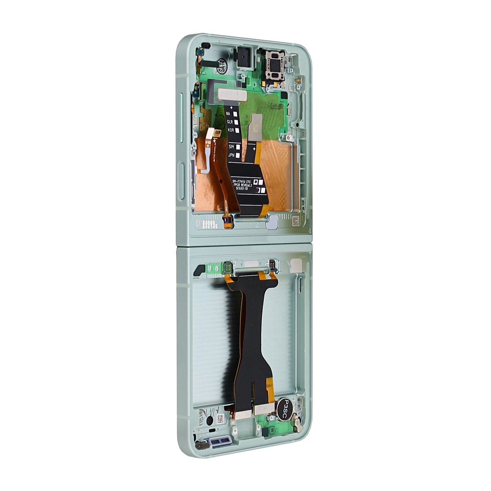 Samsung Original Service Pack Display Galaxy Z Flip6 Main F741B mit Rahmen Mint – Bild 4