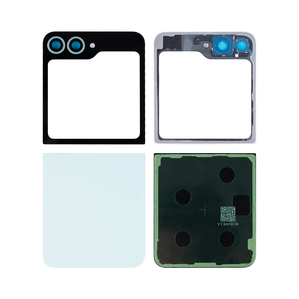 Samsung Galaxy Z Flip6 F741B Akkudeckel Set mit Linse Mint OEM – Bild 3
