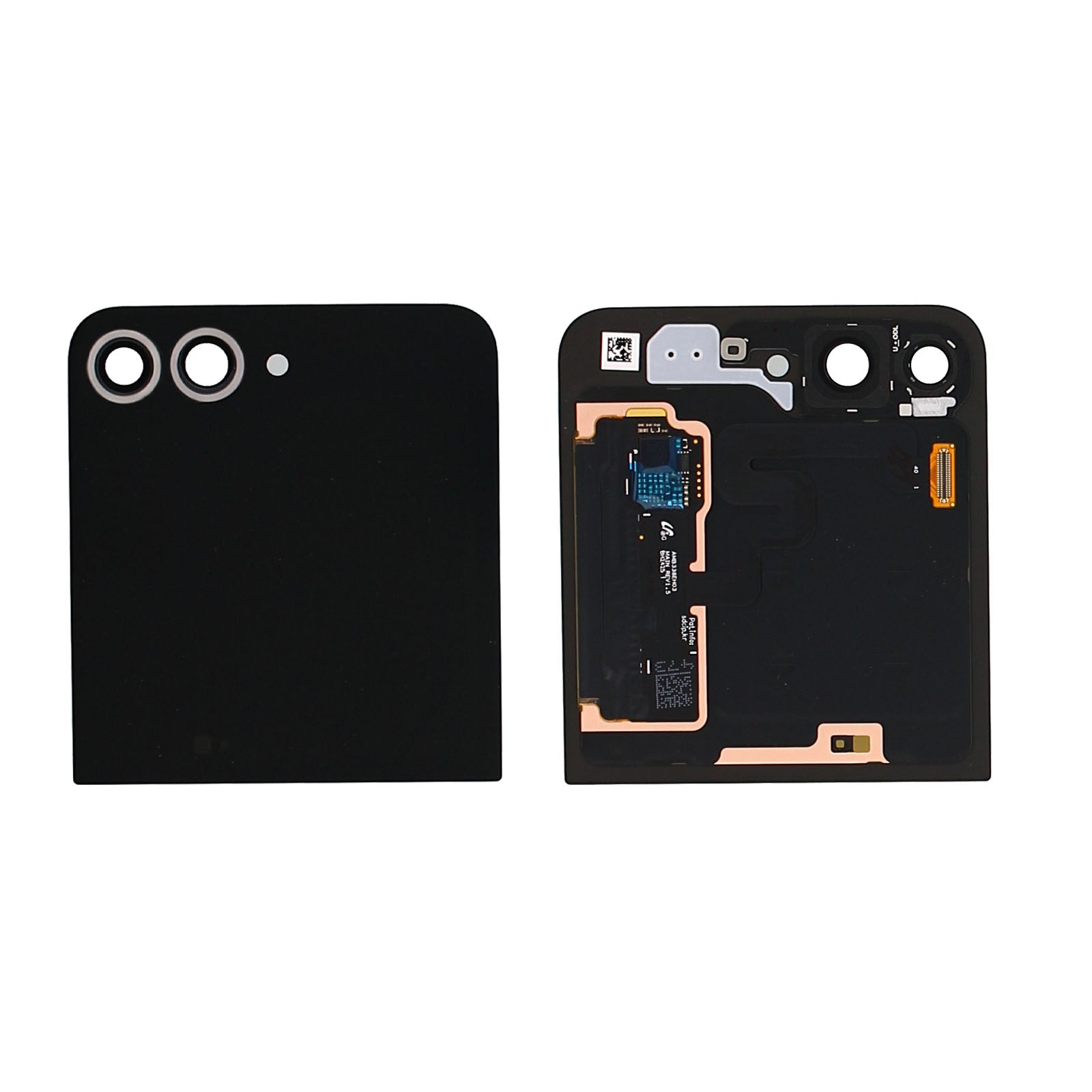 Samsung Galaxy Z Flip6 F741B Sub Display und Touchscreen-Digitizer Silver Shadow Service Pack – Bild 4