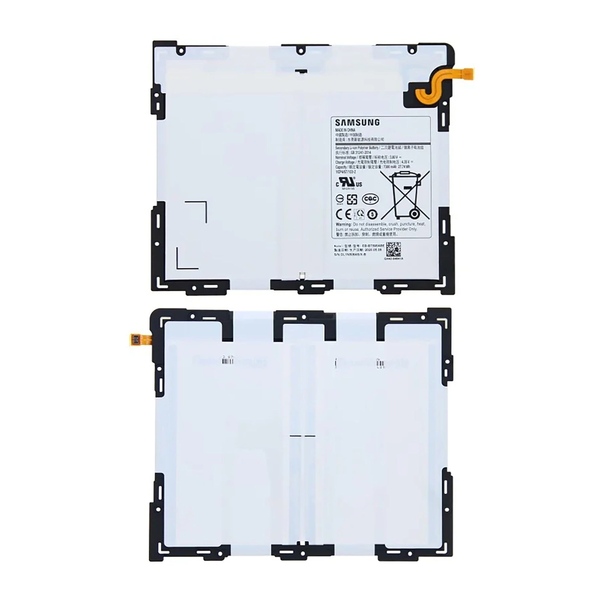 Samsung Galaxy Tab A 10.5 inch T590, T595 Akku EB-BT595ABE Original – Bild 3