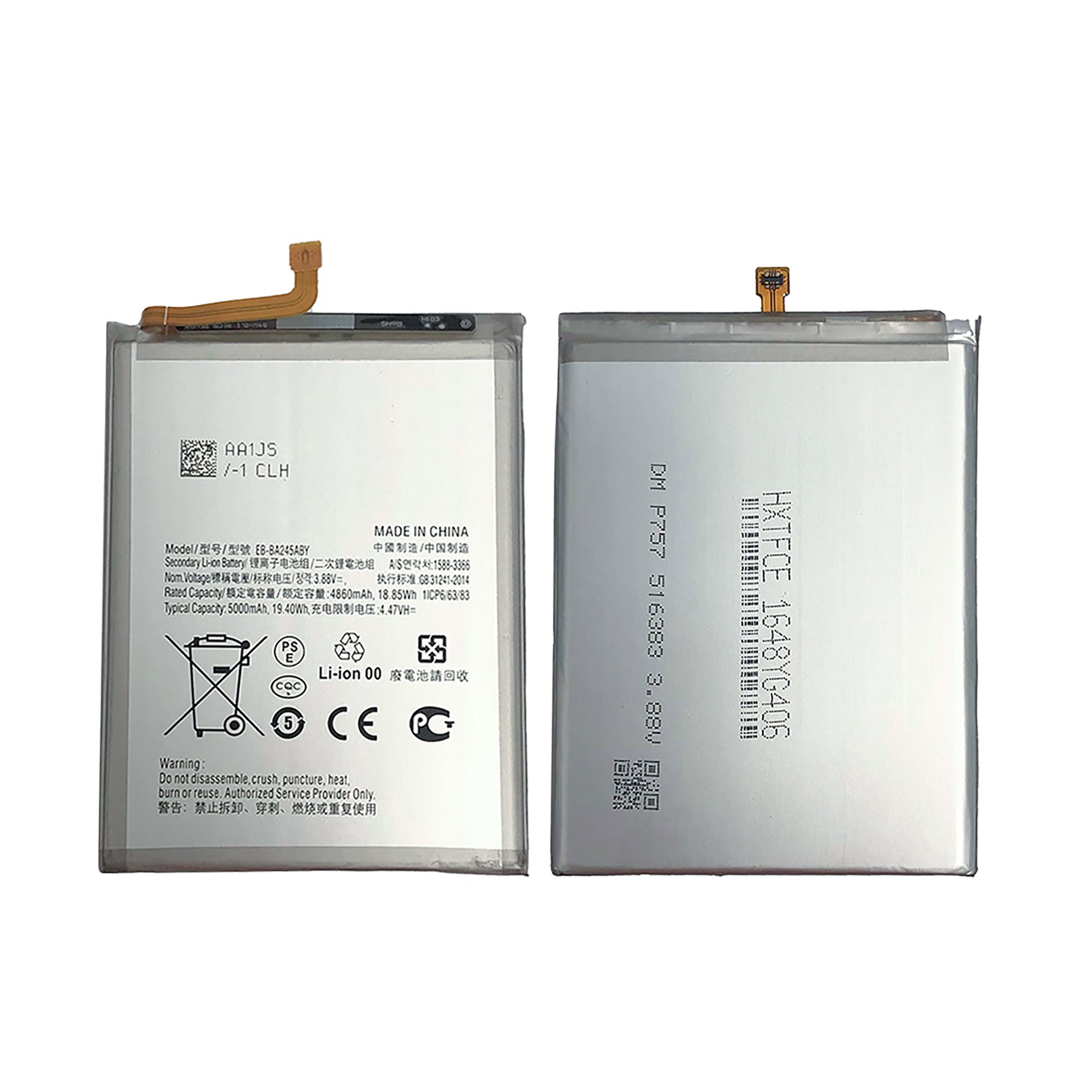 Samsung Galaxy A24 4G A245F Akku EB-BA245ABY Original – Bild 3