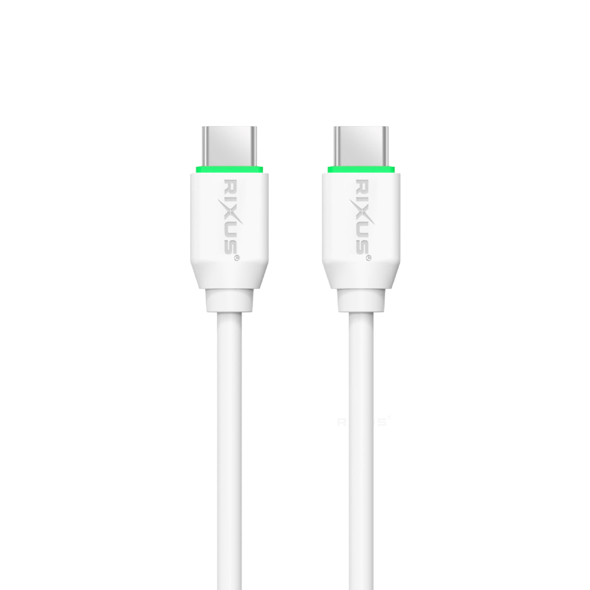 Rixus RX90CC Adapter mit USB-C To USB-C Kabel 1m 20W White – Bild 2