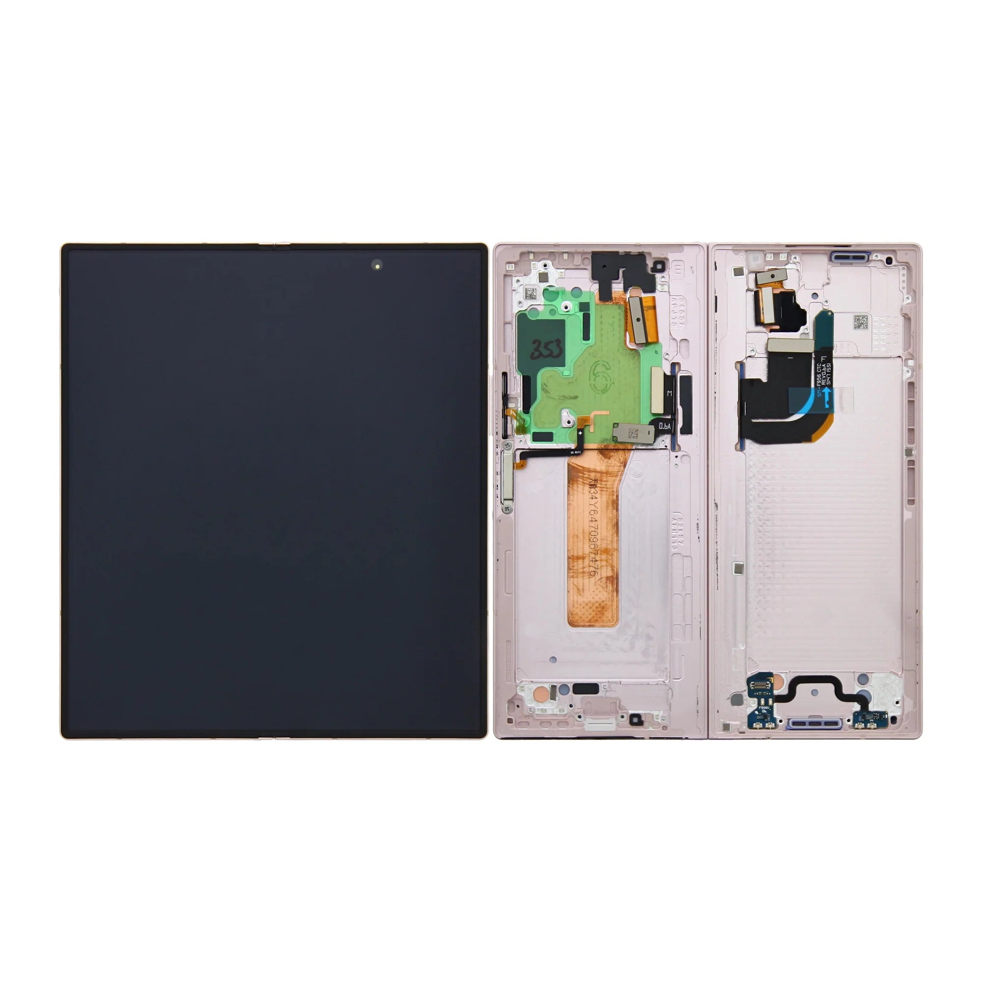 Samsung Original Service Pack Display Galaxy Z Fold6 Main F956B mit Rahmen Pink – Bild 4