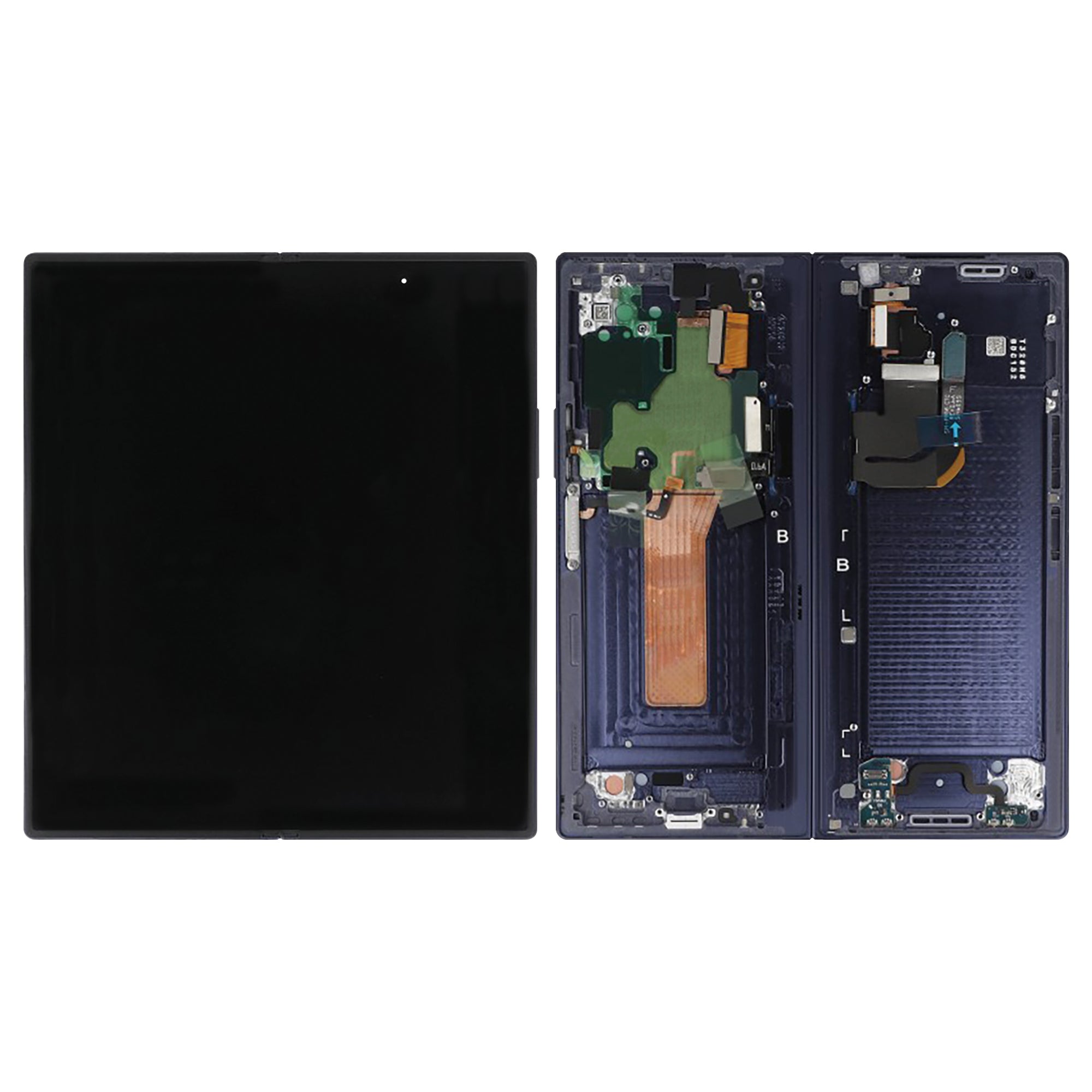 Samsung Galaxy Z Fold6 F956B Main Display und Touchscreen-Digitizer mit Rahmen Navy Service Pack – Bild 4