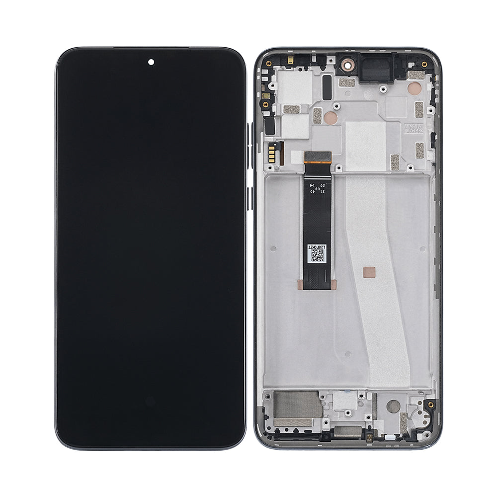 Motorola Edge 30 Neo Display und Touchscreen-Digitizer mit Rahmen Black Onyx OEM – Bild 4