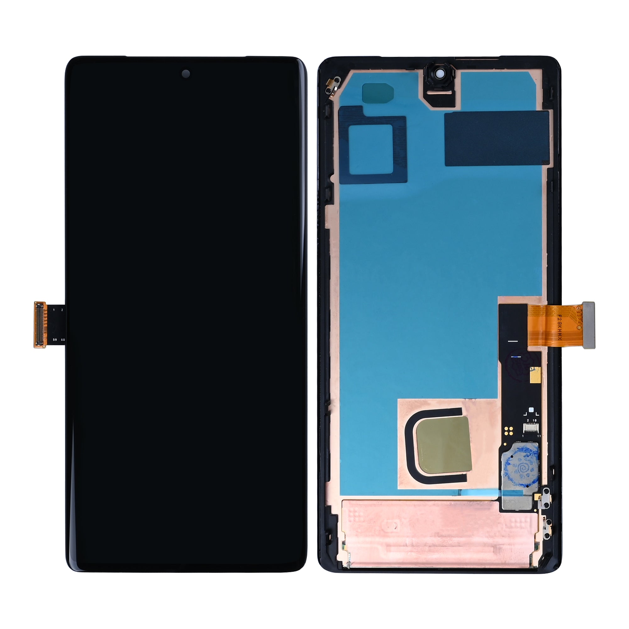 Google Pixel 7 Pro Display und Touchscreen-Digitizer mit Rahmen Black aufbereitet – Bild 3