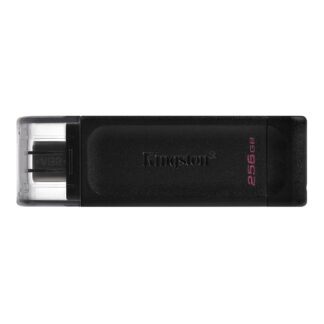 Kingston 256GB DataTraveler 70 USB-C 3.2 Gen 1 Flash Drive Black
