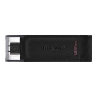 Kingston 128GB DataTraveler 70 USB-C 3.2 Gen 1 Flash Drive Black
