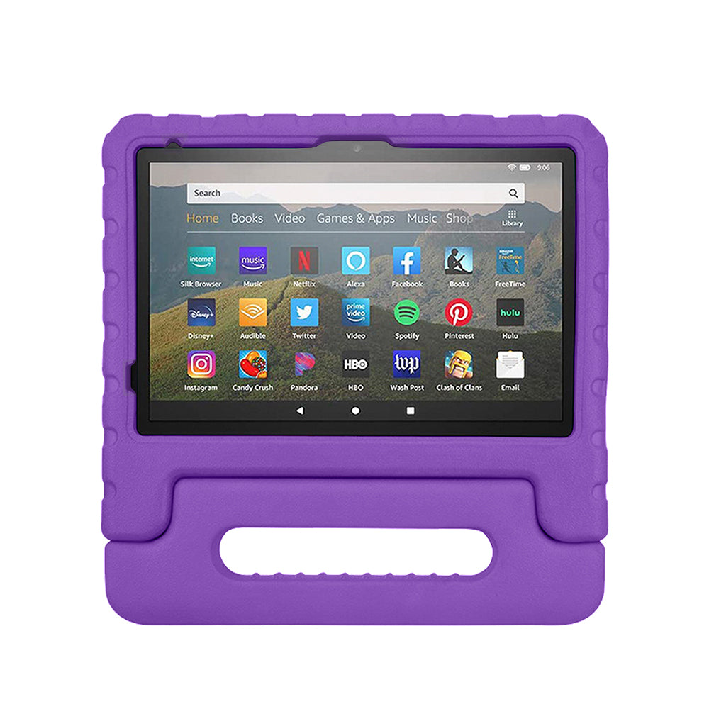 Rixus RXTC06 Tablet Kids Hülle für Apple iPad 10 10.9 inch (2022), iPad Air 11 inch (2024, 2025, 2026), iPad 12 (2026) Purple
