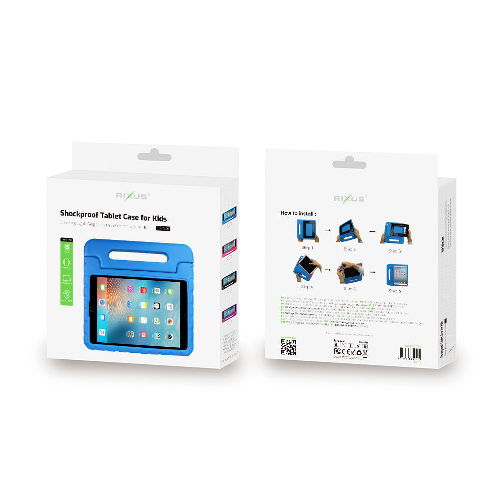 Rixus RXTC06 Tablet Kids Hülle für Apple iPad 10 10.9 inch (2022), iPad Air 11 inch (2024, 2025, 2026), iPad 12 (2026) Blue – Bild 4